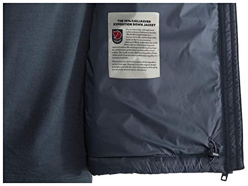Fjallraven Men's Expedition Lätt Hoodie - Lightweight Water-Resistant Outdoor Jacket for Hiking, Camping & Travel - Perfect for Cold Weather Adventures