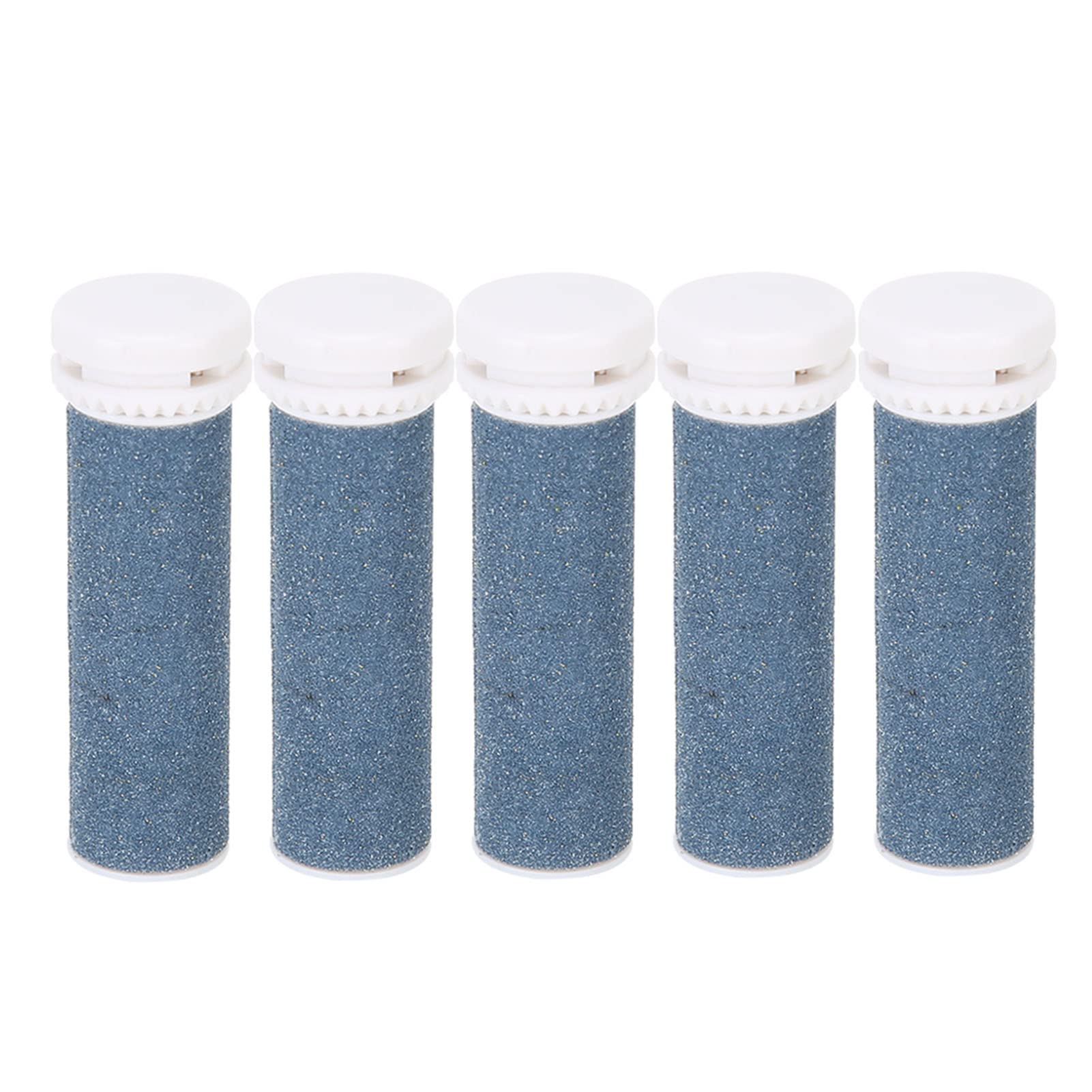 5 Pack Super Coarse Replacement Rollers for Hard Skin Remover - Professional Foot Care Refills, Perfect Foot File Roller Replacement for Callus Removal - Ideal for Pedicure, At-Home Foot Spa and Dry Skin Care