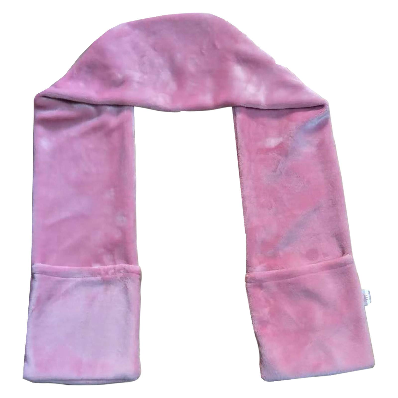 USB Heated Scarf - Soft Fluffy Winter Shawl with Adjustable Temperature for Women & Men - Perfect for Outdoor Activities, Travel, and Cold Weather Protection
