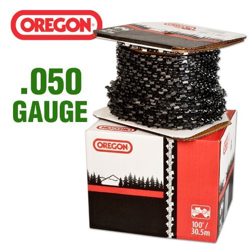Oregon 72LPX Chainsaw Chain - 25' Reel for Professional Wood Cutting | Perfect for Logging, Tree Trimming & Firewood Preparation
