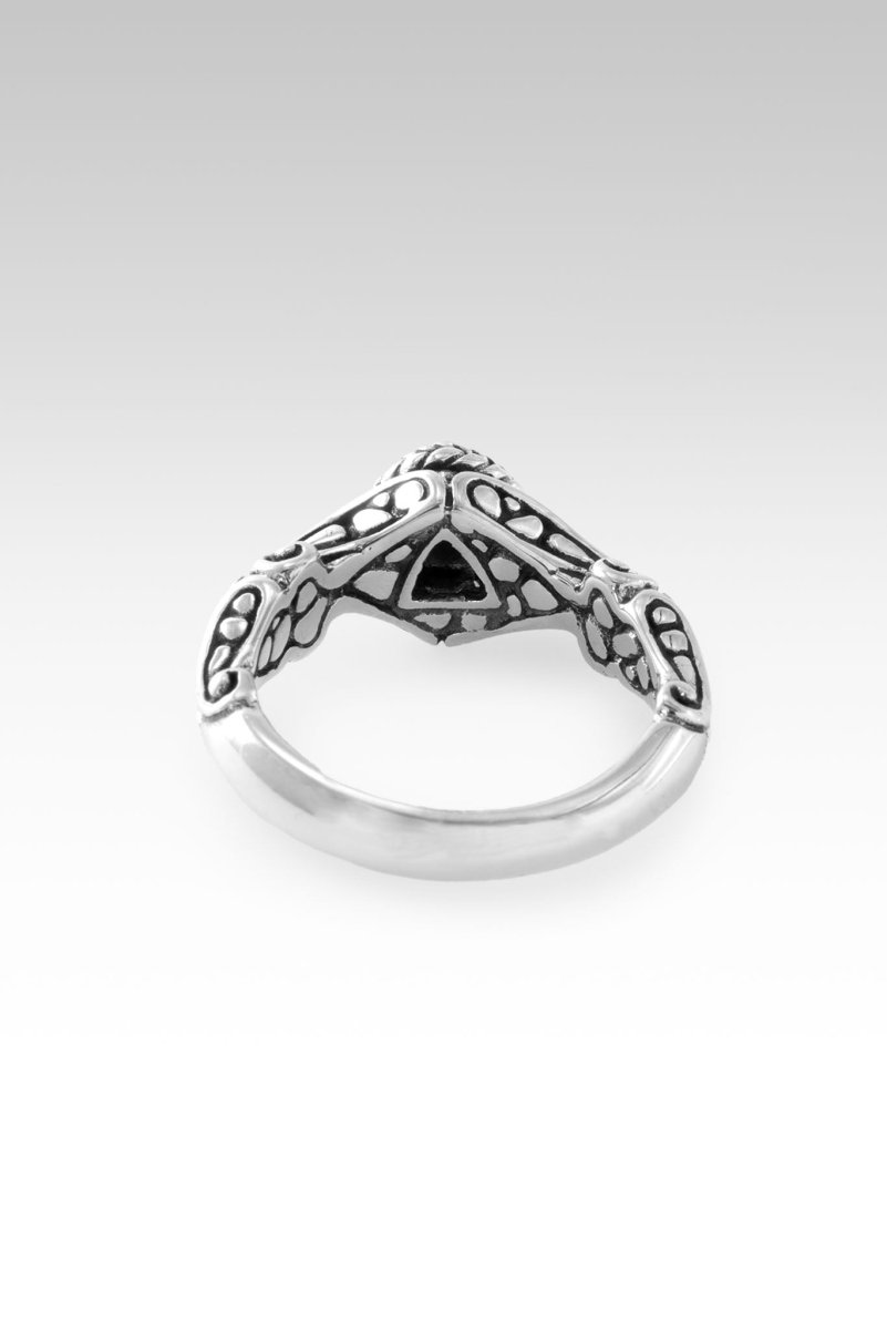 Love One Another Ring II™ in Tsavorite Garnet - Elegant Green Gemstone Promise Ring for Women, Couples & Anniversaries - Perfect for Valentine's Day, Engagement & Romantic Gifts