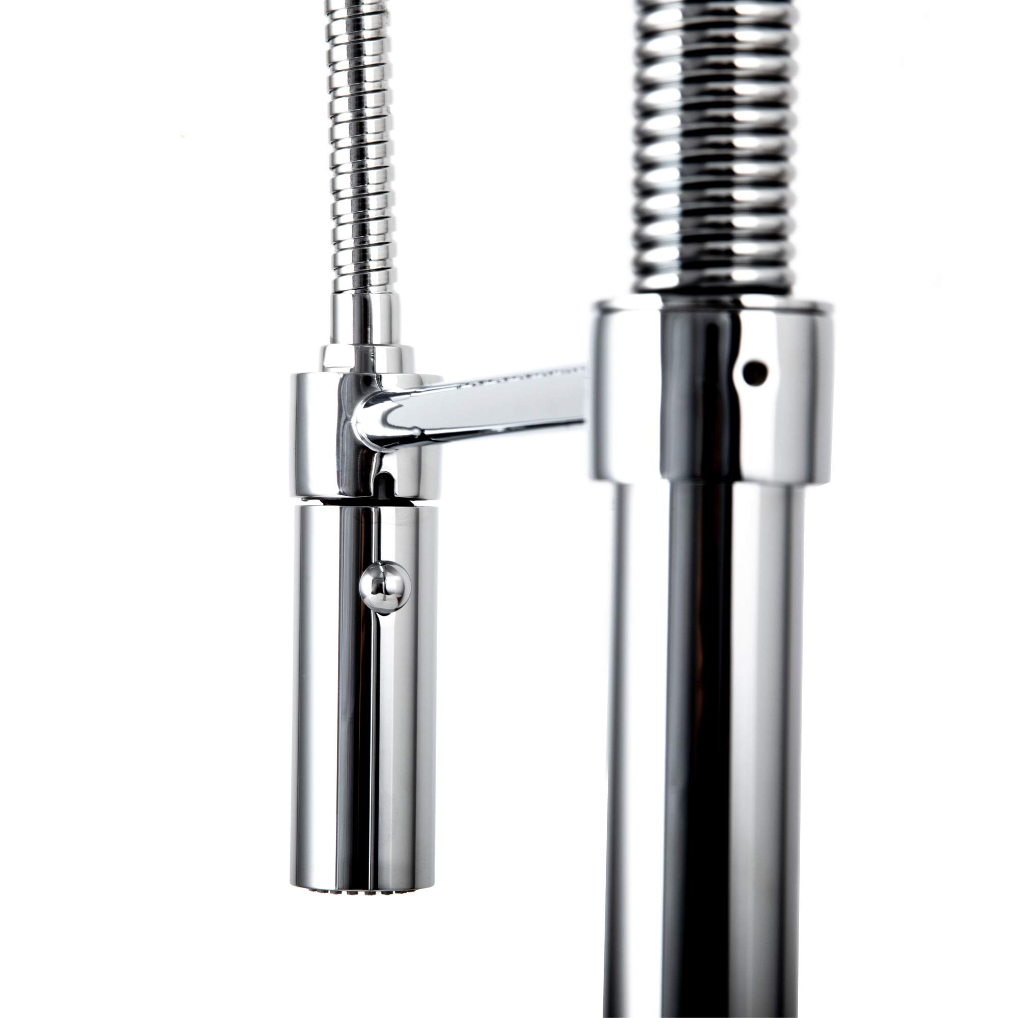 ZLINE Sierra Pull-Down Kitchen Faucet in Chrome Finish - SRA-KF-CH - Modern High-Arc Design for Easy Washing, Perfect for Large Pots & Farmhouse Sinks