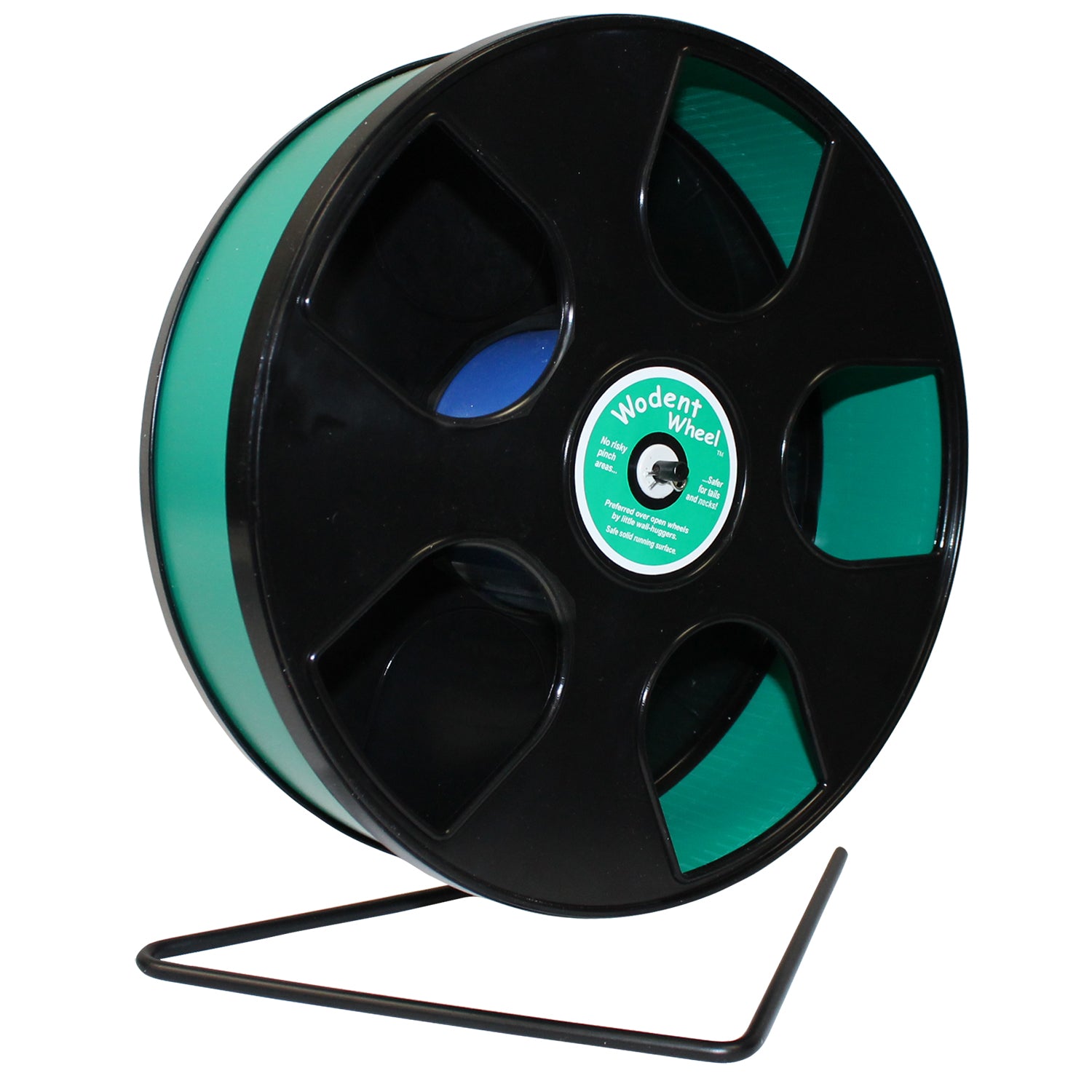 Senior Wodent Wheel 11 - Silent Hamster Exercise Wheel for Small Pets - Perfect for Gerbils, Mice & Dwarf Hamsters - Quiet Spinning Activity Toy for Nighttime Use in Cages