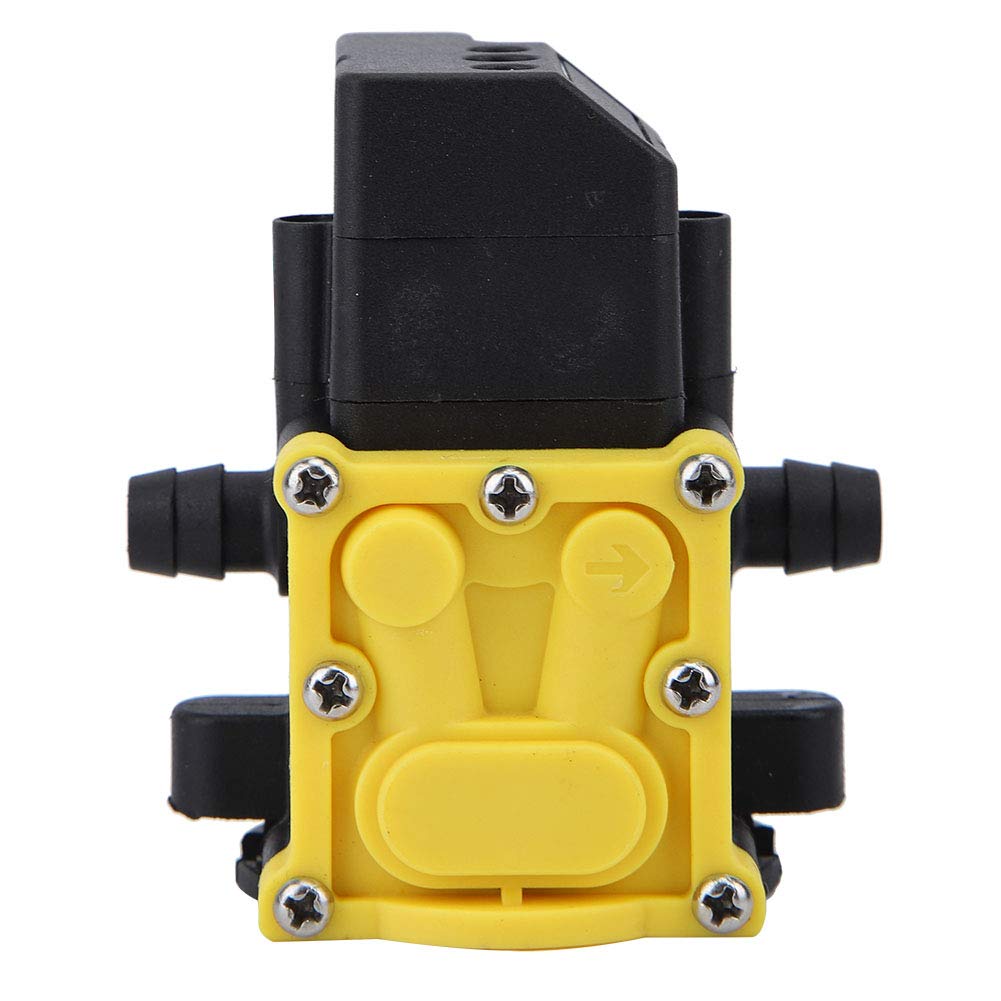 Electric Diaphragm Pressure Water Pump - 12V Auto Sprayer for Livestock Farming, Animal Husbandry & Agricultural Irrigation (3.1x2.8x2 Inches) - Perfect for Barn Cleaning, Crop Spraying & Poultry Watering Systems