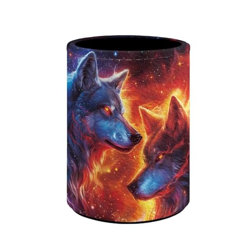 Blue Red Wolf