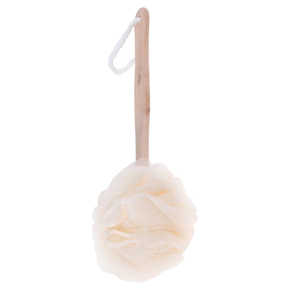 Healifty Long Handle Loofah Back Scrubber - Exfoliating Bath & Shower Brush for Men & Women - Perfect for Hard-to-Reach Areas & Deep Cleansing