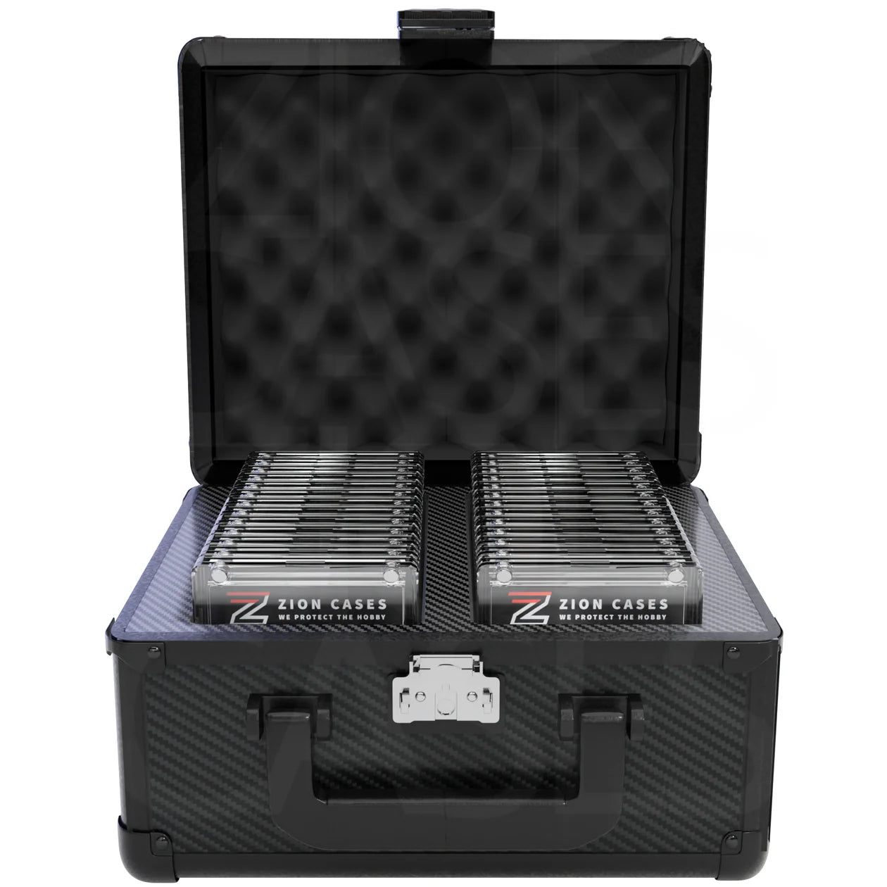 Zion Case Slab Case 2 Row - Premium Baseball Card Protector for Collectors - Perfect for Displaying & Storing Valuable Trading Cards