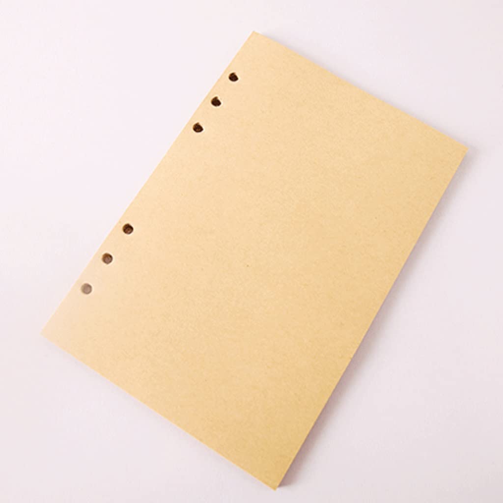 Vintage PU Leather Spiral Notebook - Retro Travel Journal & Diary Notepad, Replaceable Pages, Large 165x235mm (Color F) - Perfect for Writing, Sketching, Gift Giving & Travel Memories