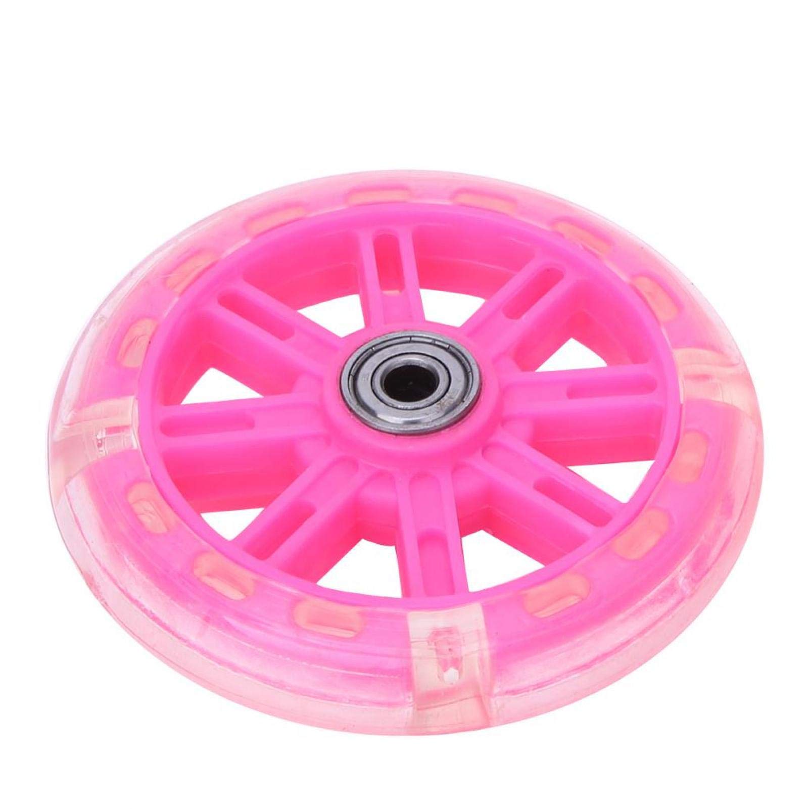 Pink Kids Bike Training Wheels - Sturdy Support Bracket Stabilizers for Toddler & Children's Bicycles | Outdoor Learning Bikes for Beginners | Perfect for First Ride Practice in Parks & Neighborhoods