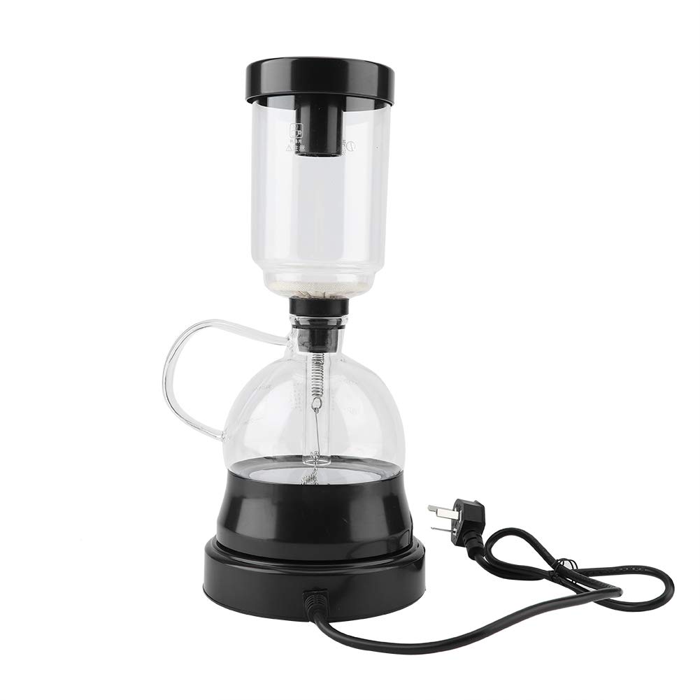 Premium Electric Siphon Coffee Maker - Touch Screen Brewer Machine for Home Use | Perfect for Espresso, Latte & Specialty Coffee Brewing | Ideal for Kitchen, Office & Coffee Enthusiasts