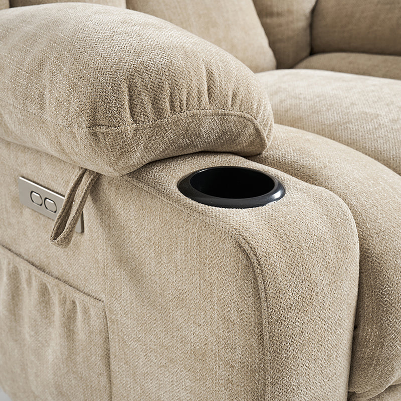 Ethel LuxLift Max Recliner Chair - Premium Lift Assist Reclining Chair for Elderly & Seniors with Easy Operation - Perfect for Living Room, Bedroom & Home Theater Relaxation