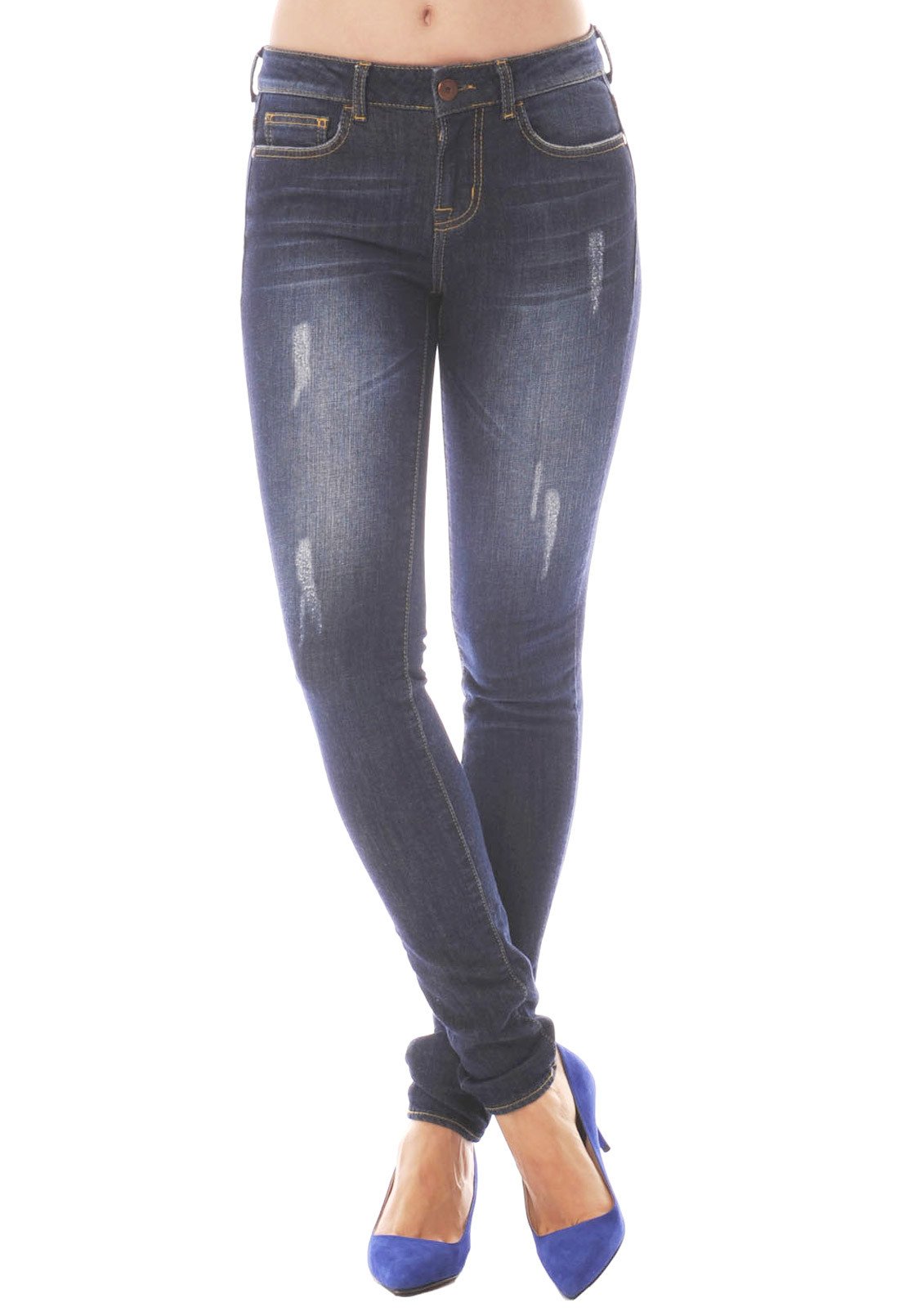 Buffalo David Bitton Women's Faith Skinny Jeans - High Waisted Stretch Denim Pants for Casual & Night Out | Perfect for Everyday Wear, Date Night & Office Outfits