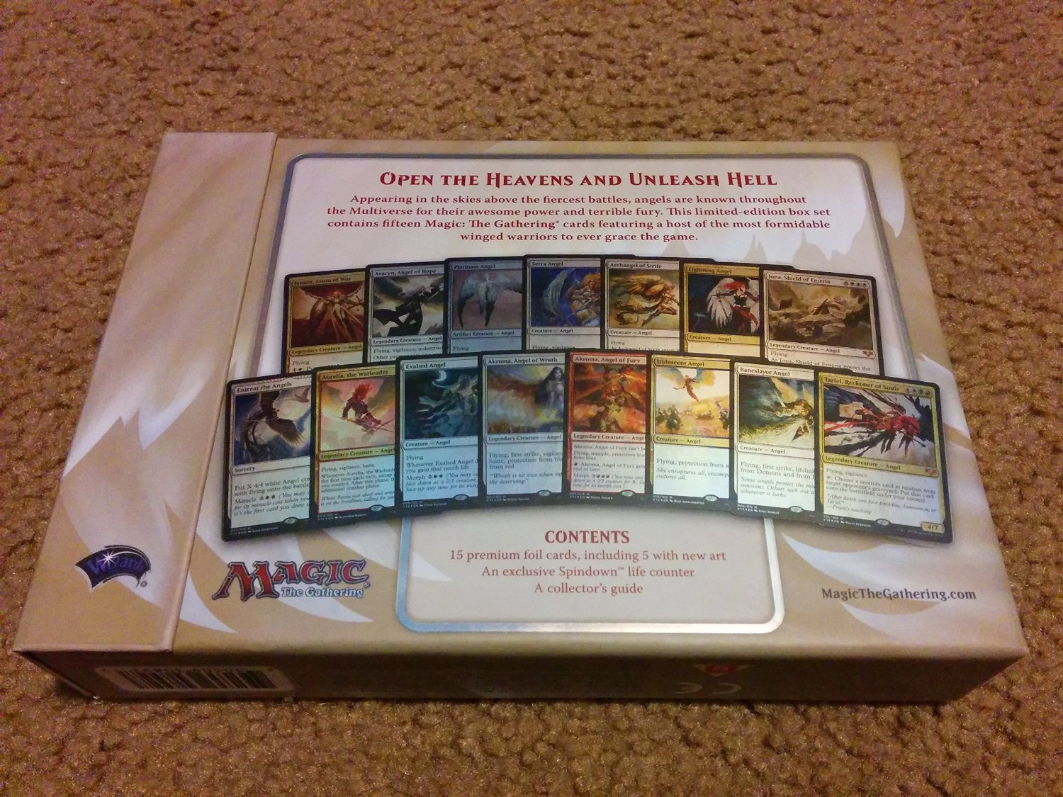 MTG Magic the Gathering - From the Vault: Angels Collector's Edition | Rare Foil Cards for Trading & Deck Building | Perfect for MTG Tournaments & Fantasy Game Nights