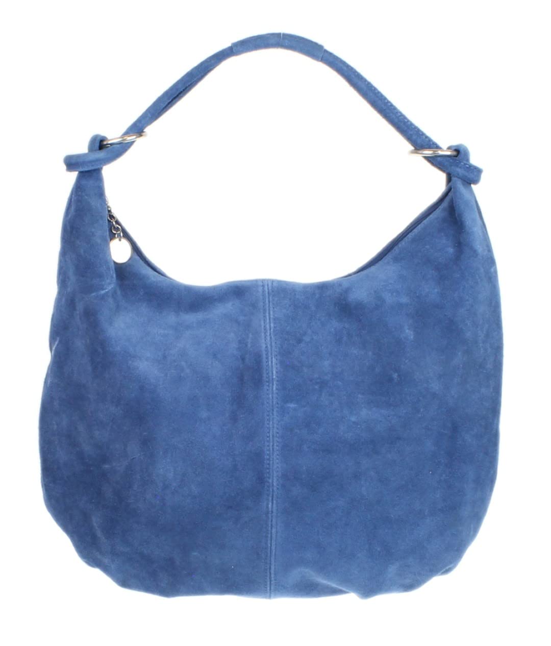 Stylish Women's Hobo Shoulder Bag - Genuine Italian Suede Leather Handbag for Ladies | Perfect for Work, Travel & Everyday Use