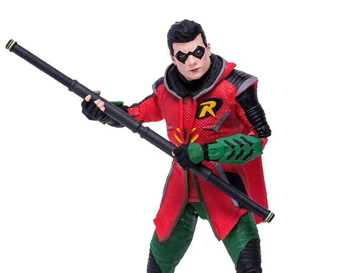 DC Multiverse Gotham Knights Robin Action Figure 7-Inch Collectible Toy - Perfect for Superhero Fans, Display & Play | Batman Universe Gift for Kids & Adults