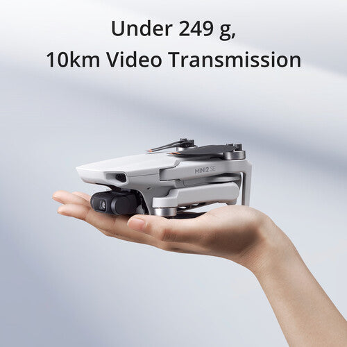 DJI Mini 2 SE Fly More Combo - Lightweight Foldable Drone with 4K Camera, 31 Min Flight Time, 10km HD Video Transmission - Perfect for Aerial Photography, Travel Vlogging & Outdoor Adventures