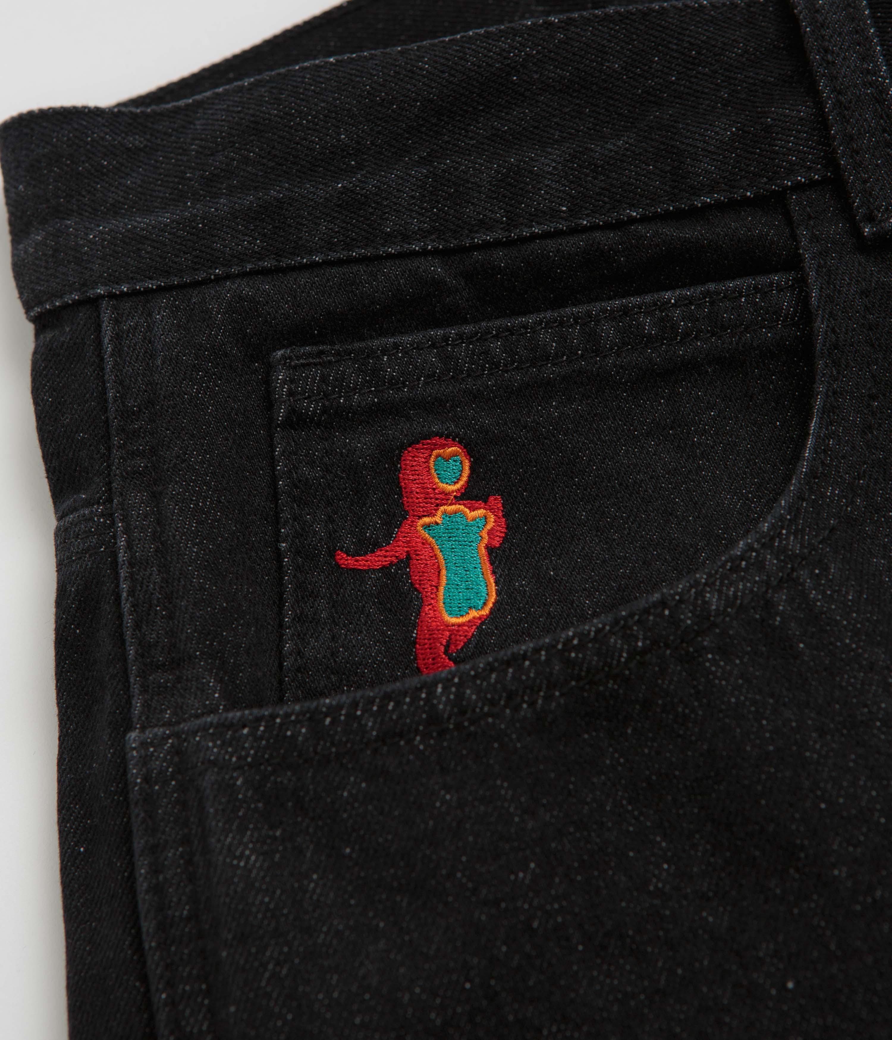 Stylish Baglady Warp Denim Shorts in Black - Perfect for Casual Outings and Summer Fashion