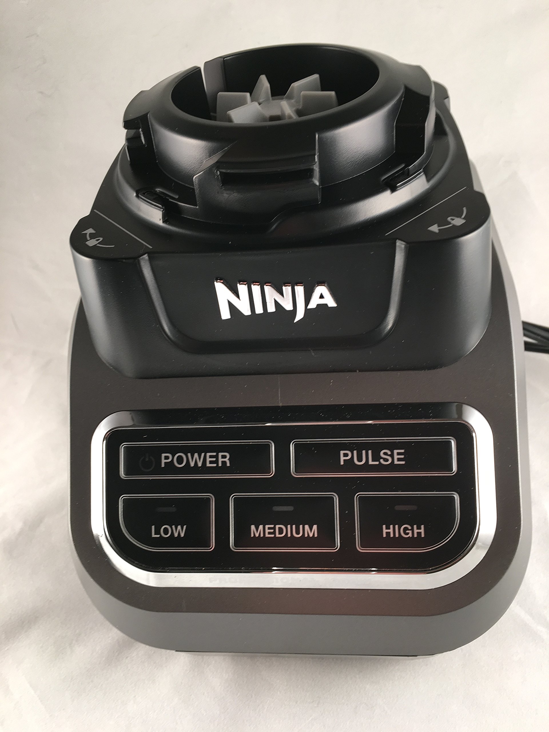 Ninja BL610 Professional 1000-Watt Blender Motor Base Replacement - Powerful & Durable for Smoothies, Soups & Nut Butters - Matte Black