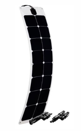 Go Power! Solar Flex 55 Watt Expansion Kit FLEX55 E - Portable Solar Panel for RV, Boat & Off-Grid Power - Perfect for Camping, Emergency Backup & Outdoor Adventures