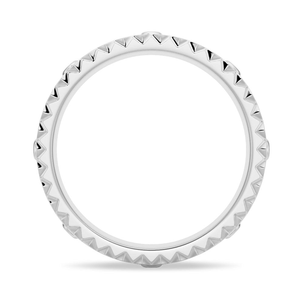 Modern Round Cut Moissanite Fashion Ring for Women - Elegant Sunshine-Inspired Jewelry for Engagement, Wedding & Everyday Wear