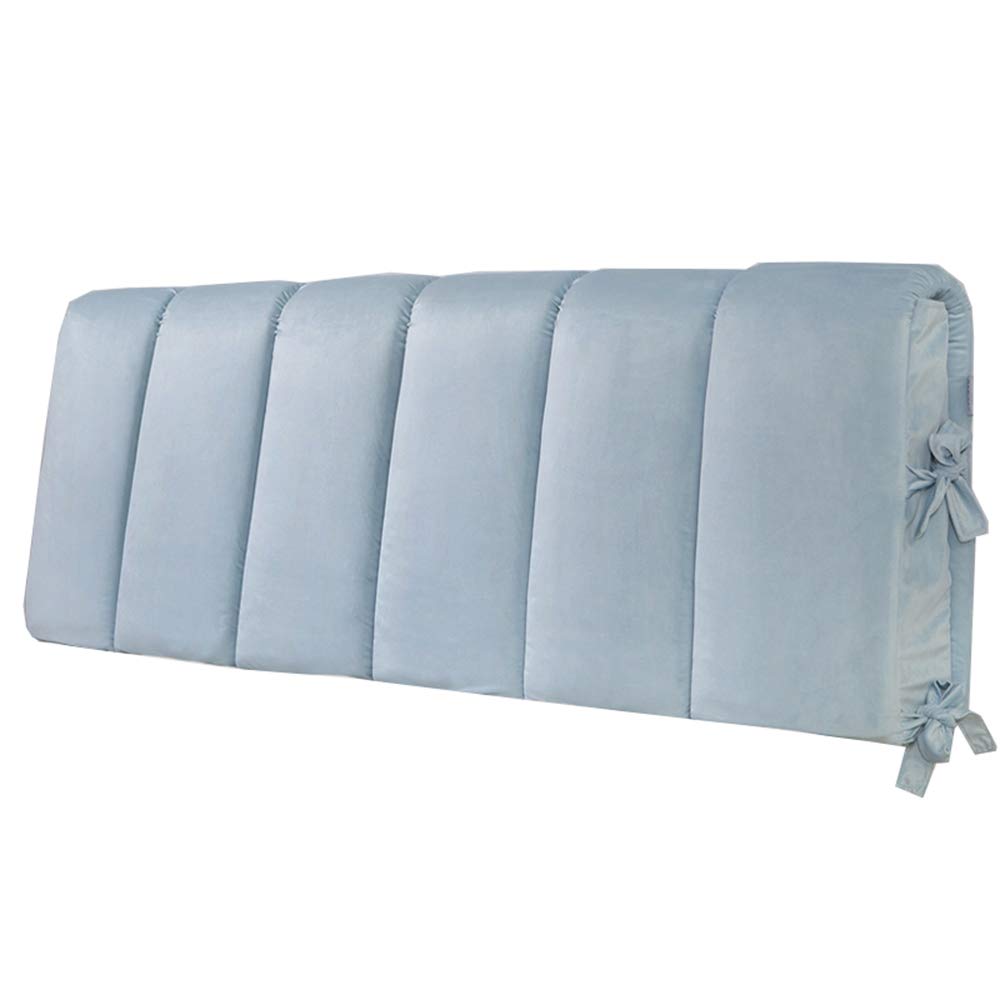 Soft Flannel Bedside Cushion with Removable Cover - Comfortable Backrest Pillow for Bed, Sofa & Floor Sitting - Perfect for Reading, Watching TV or Relaxing in Bedroom/Living Room