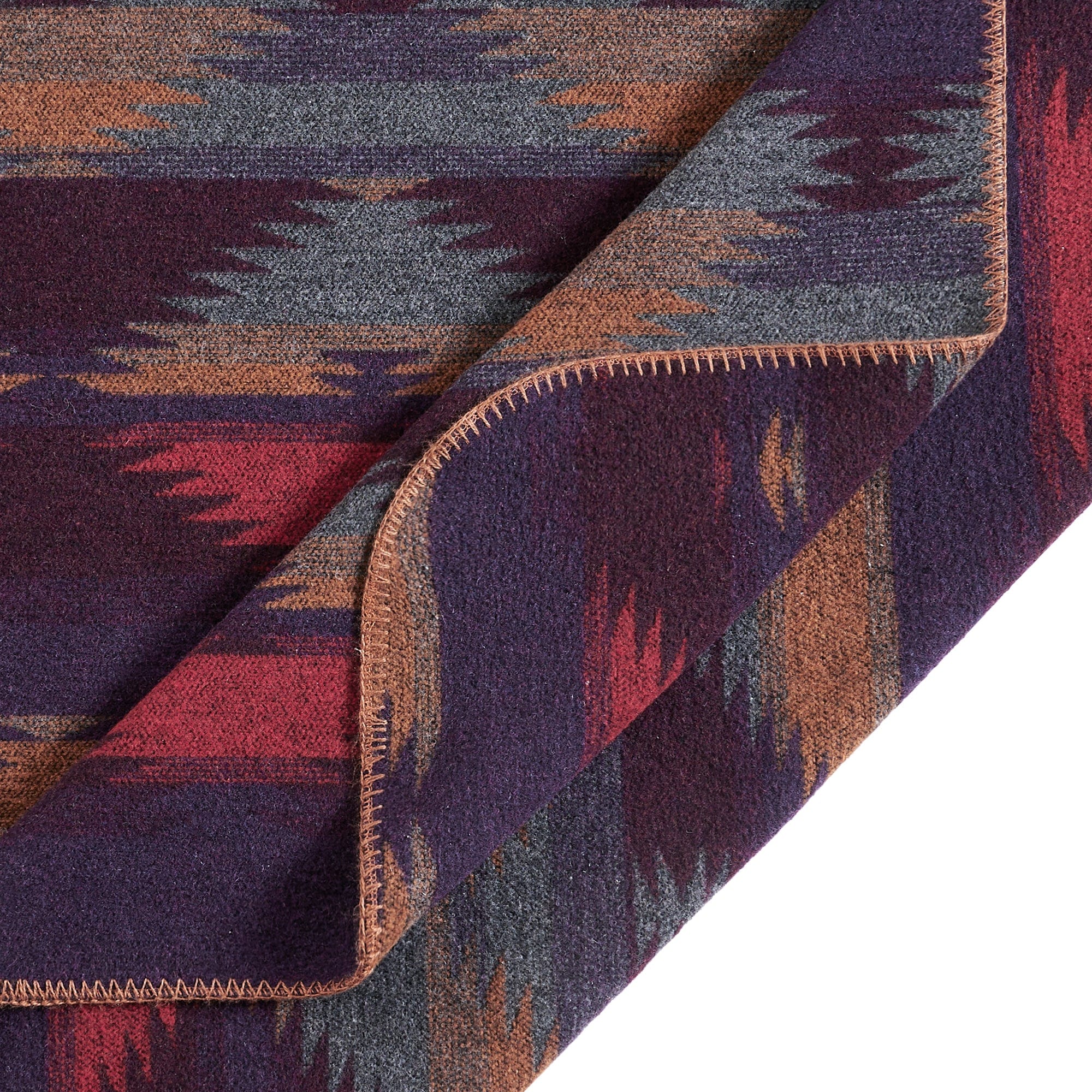 Premium Gila Wool Blend Blanket - Soft & Warm All-Season Throw for Couch, Bed, and Outdoor Use - Cozy Home Decor & Camping Essential