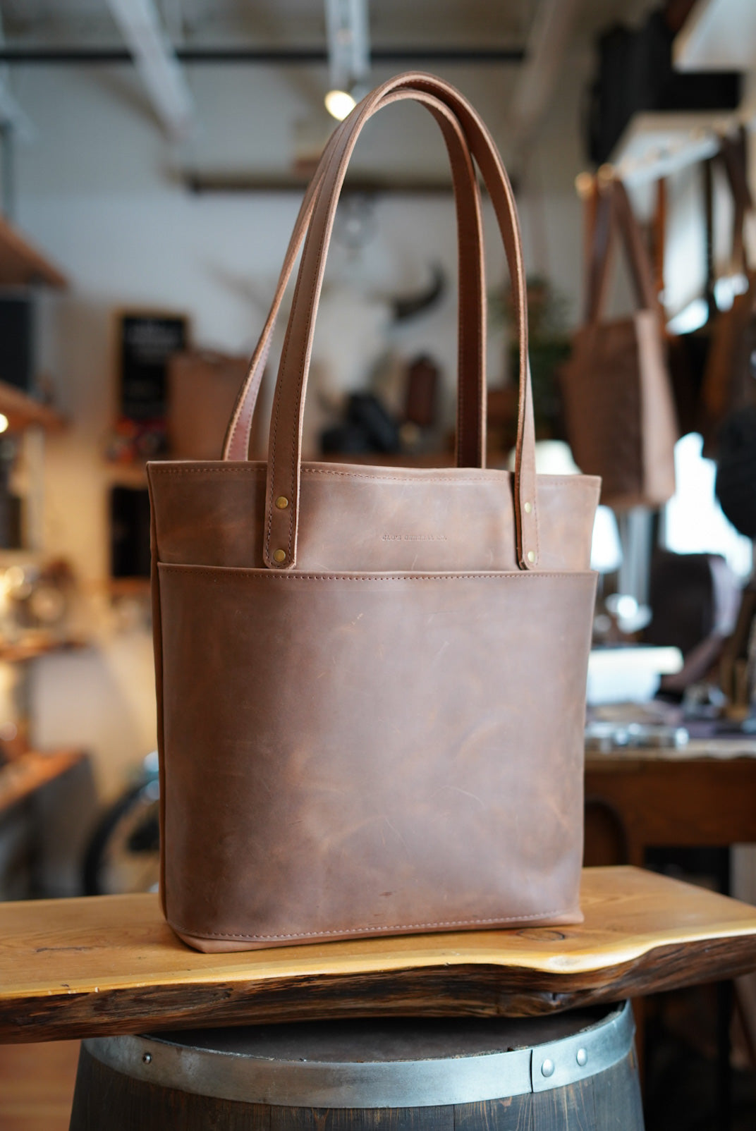 Stylish Milk Chocolate Tote Bag - Durable & Fashionable Cotton Shopping Bag for Women - Perfect for Groceries, Beach, Work & Travel