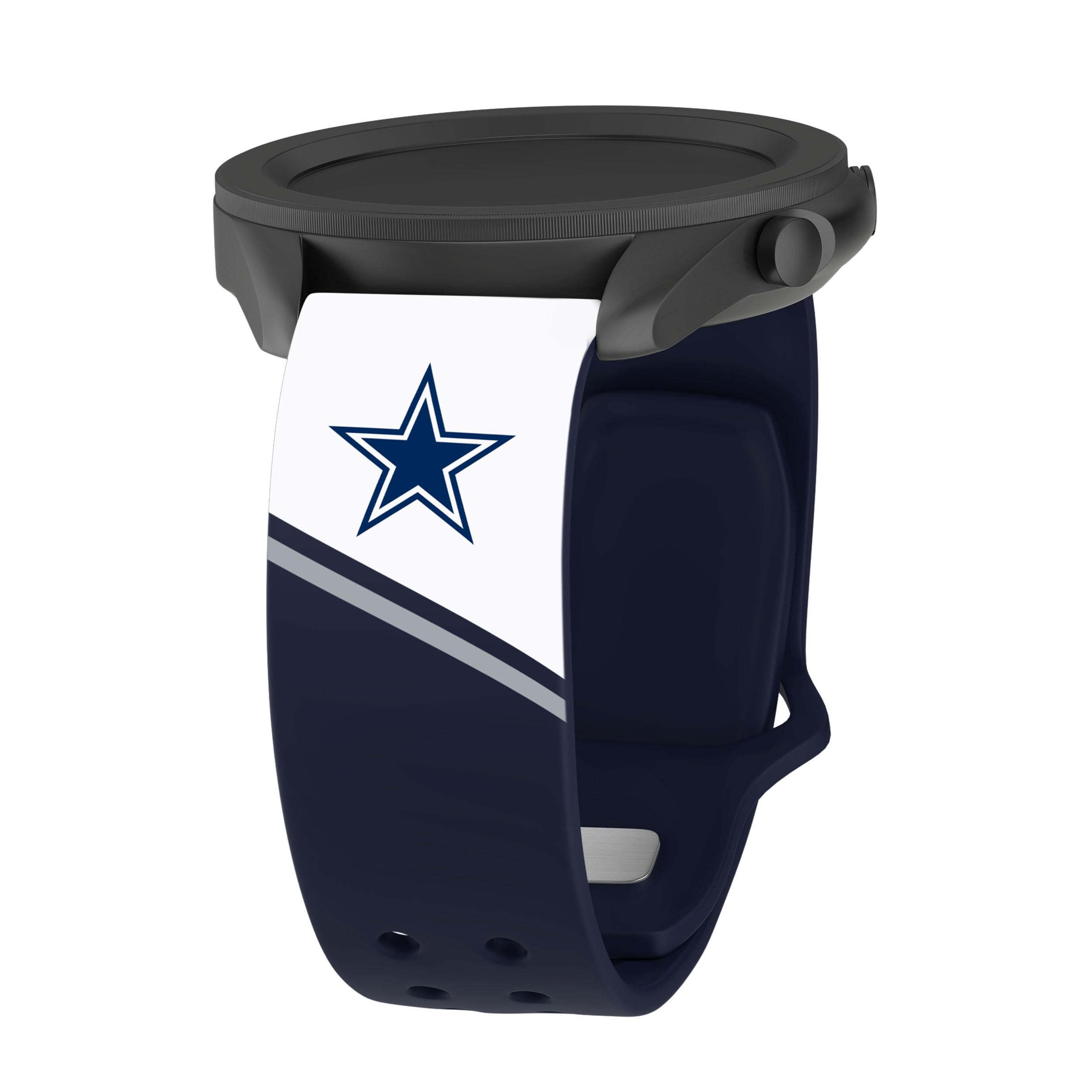 Dallas Cowboys HD Champion Series Watch Band for Samsung Galaxy Watch - Compatible with Galaxy Watch 4/5/6, Sporty Smartwatch Accessory for NFL Fans | Perfect for Game Day, Workouts & Everyday Wear