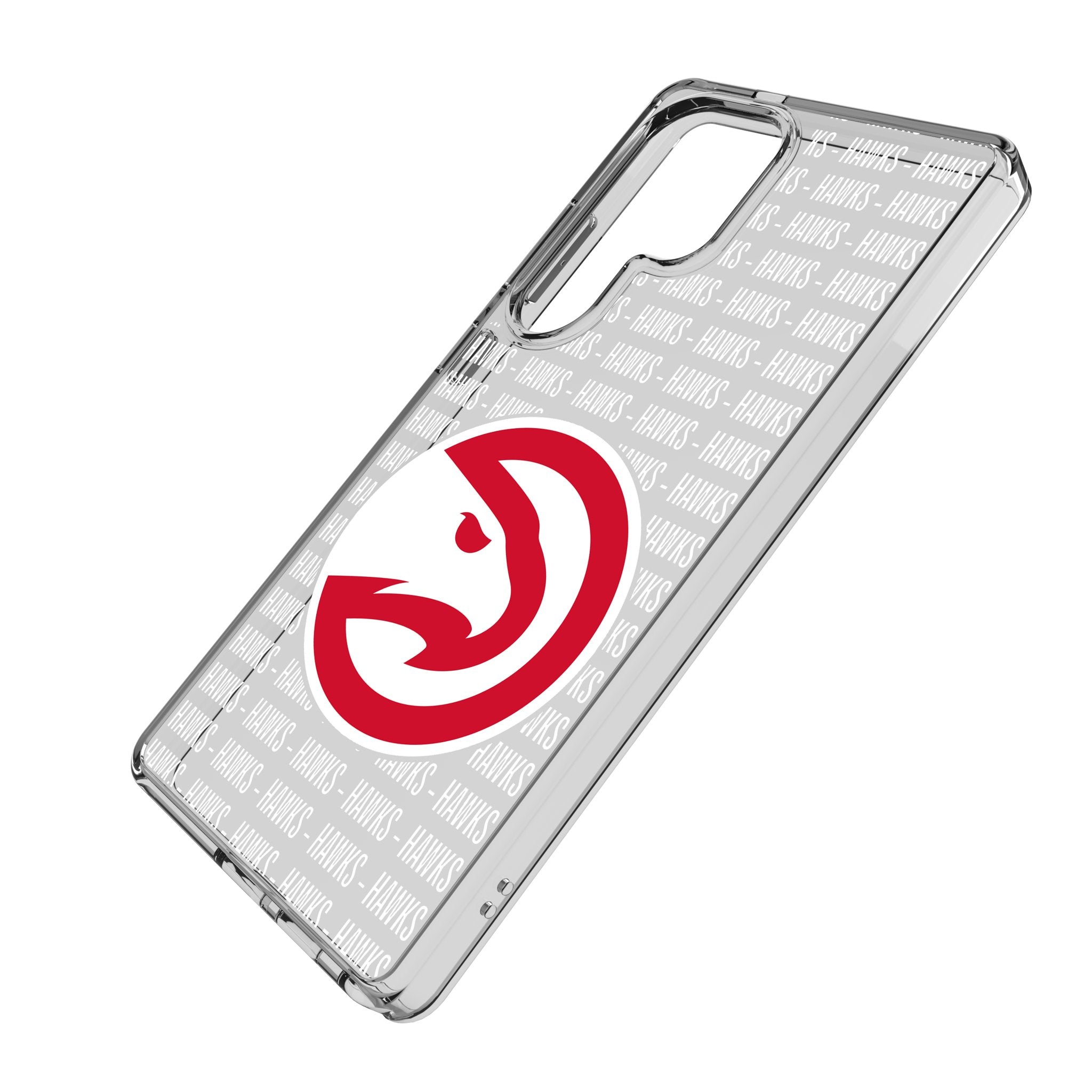 Atlanta Hawks Clear Phone Case for Samsung Galaxy - Durable Protective Cover with Team Logo | Perfect for Fans, Games & Everyday Use
