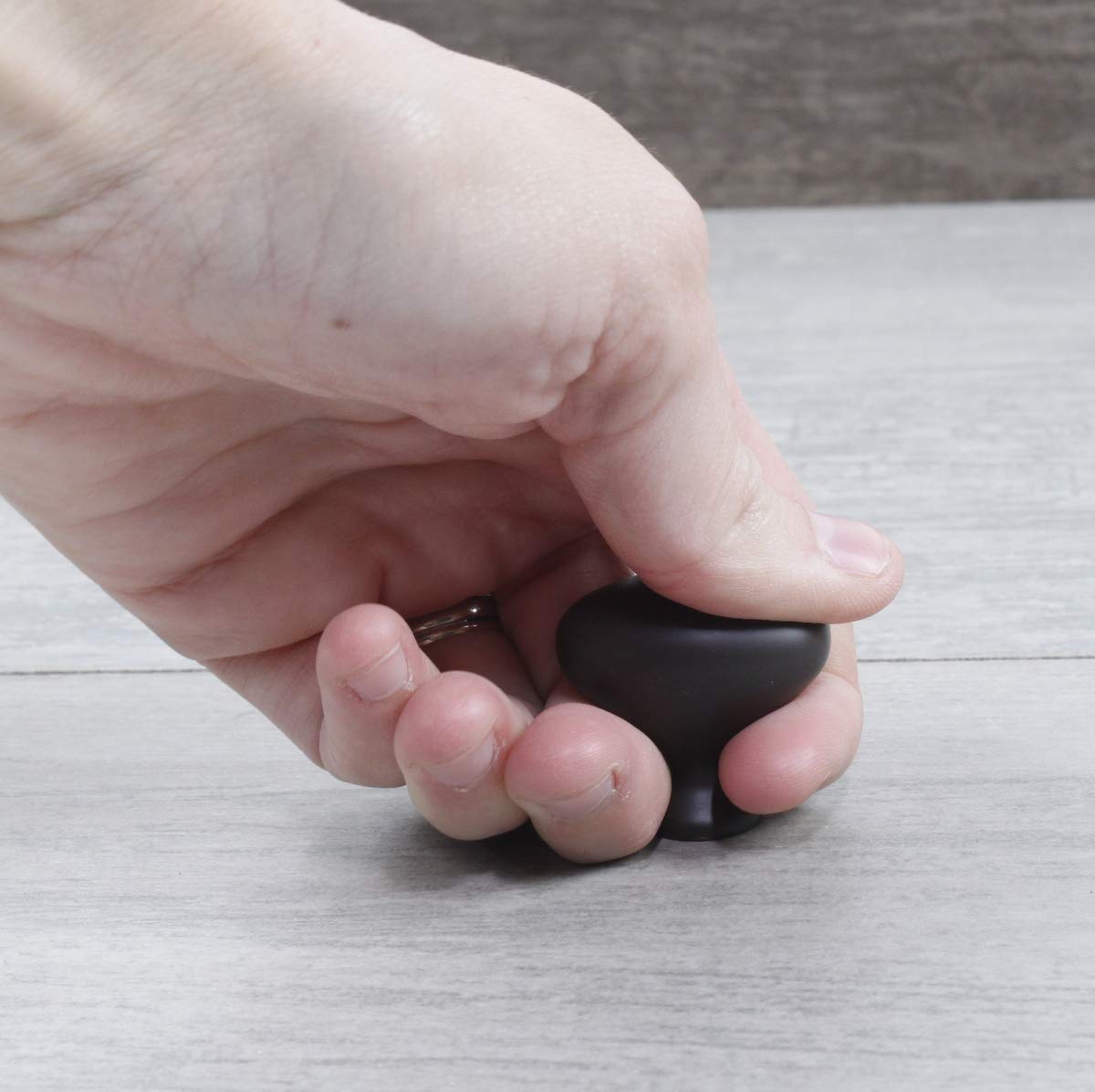 250 Pack Century Builders Choice Oil Rubbed Bronze Oval Cabinet Drawer Knobs - 1-3/8 Inch (35mm) - 06102-OB - Perfect for Kitchen Cabinets, Bathroom Vanities & Furniture Hardware Upgrade