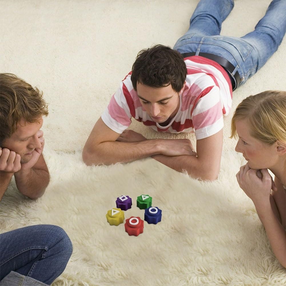 5PCS Korean Traditional Stone Pebbles Game Set - Folk Dice & Catching Game for Hand-Eye Coordination Training | Family Travel & Party Entertainment | Indoor & Outdoor Fun Activities
