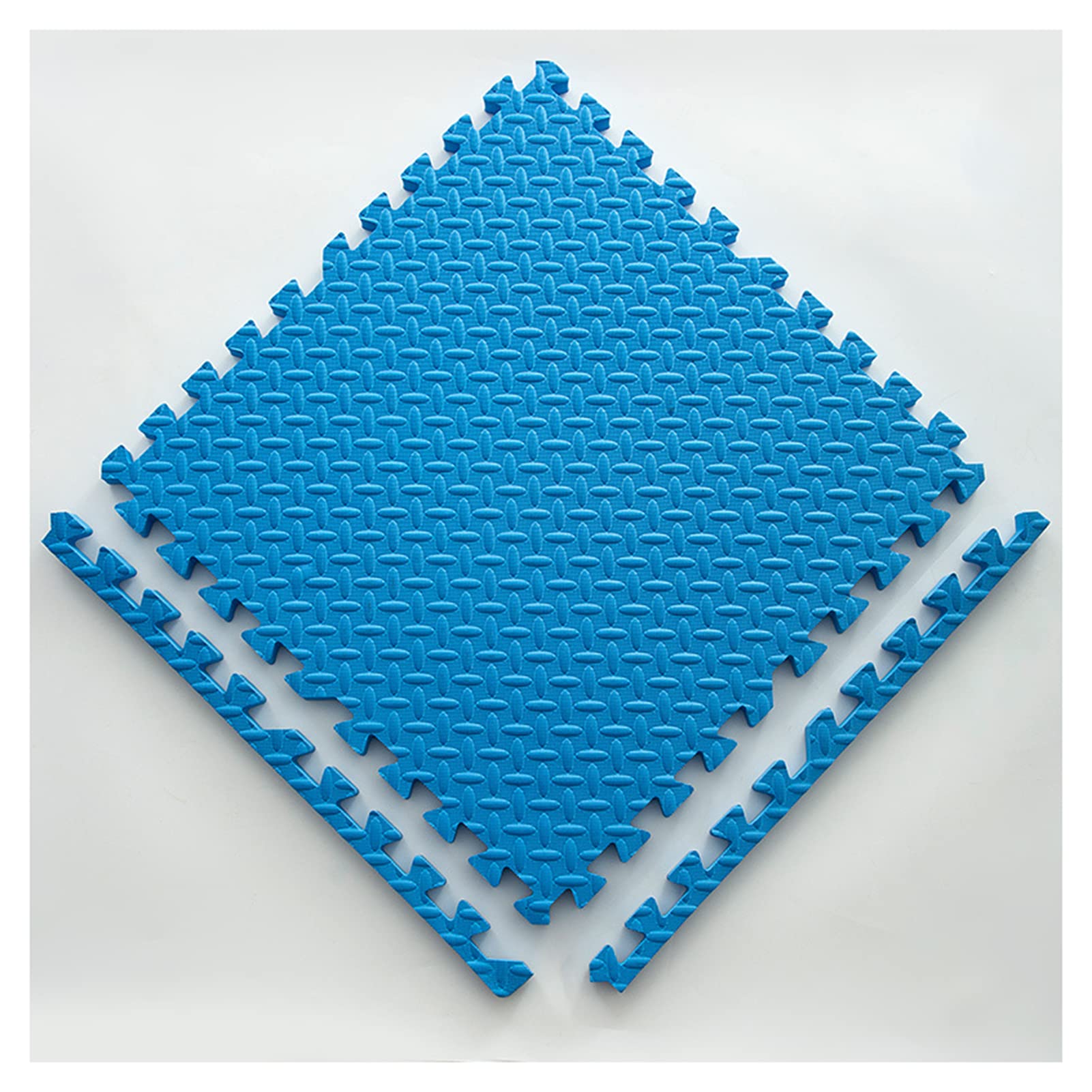 12-Piece Interlocking Foam Floor Mats - 24