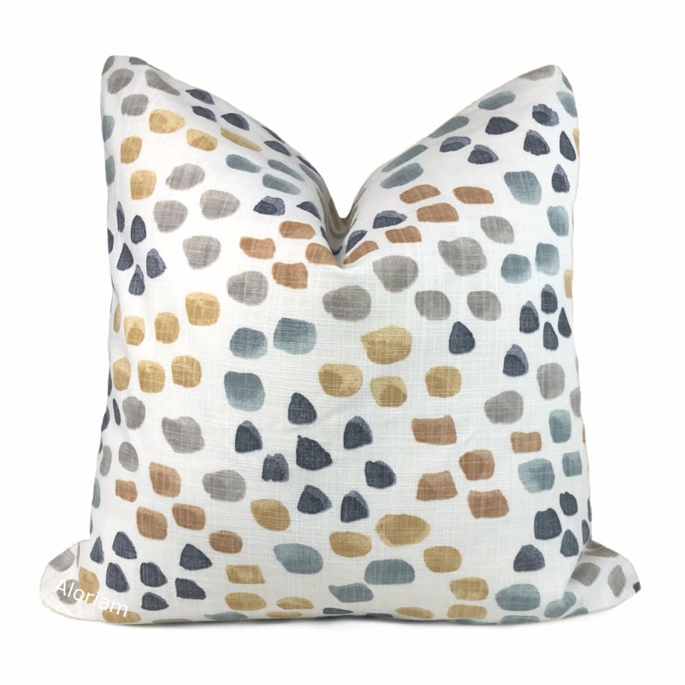 Hayden Multicolor Dot Print Pillow Cover - Soft Decorative Throw Pillow Case for Sofa, Bed, Couch - Home Decor Accent for Living Room, Bedroom, Nursery