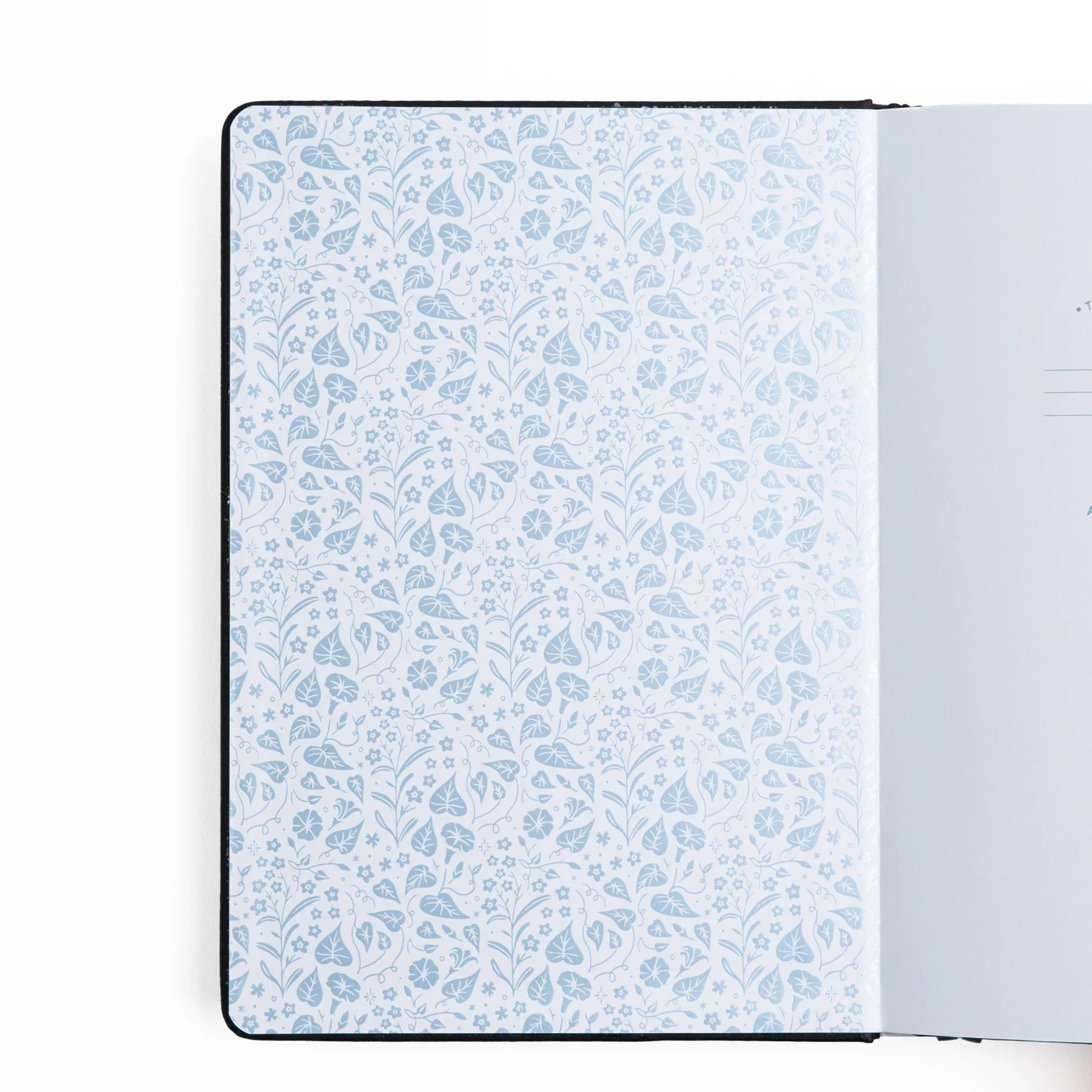 Archer and Olive TN Midnight Floral Dot Grid Notebook - Premium Bullet Journal for Planning, Sketching & Note Taking - Perfect for Artists, Students & Professionals