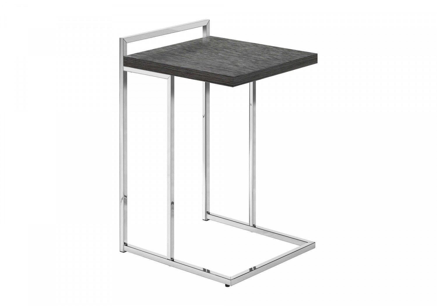 Stylish Grey Cedar Side Table - Rustic Wood End Table for Living Room, Bedroom, or Patio Decor
