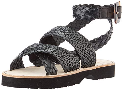 SCOTCH & SODA Women's Ankle Strap Sandals - Comfortable Summer Dress Shoes for Women | Perfect for Beach, Vacation & Casual Outings