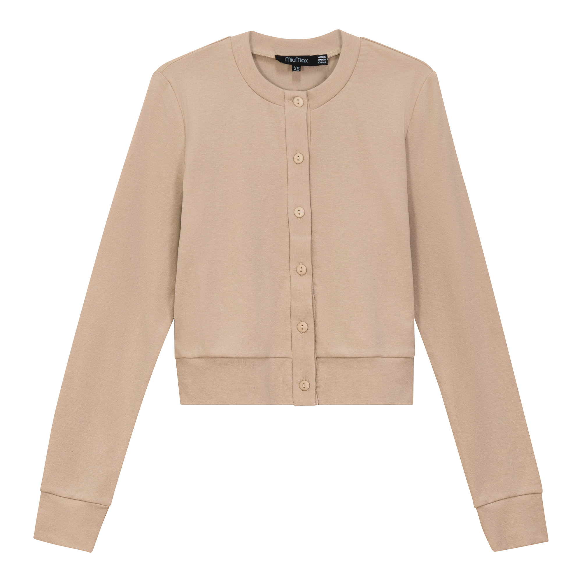 Cropped Ribbed Cardigan for Women - Soft Stretchy Knit Sweater - Casual Fall & Winter Layering - Perfect for Office, Date Night & Travel
