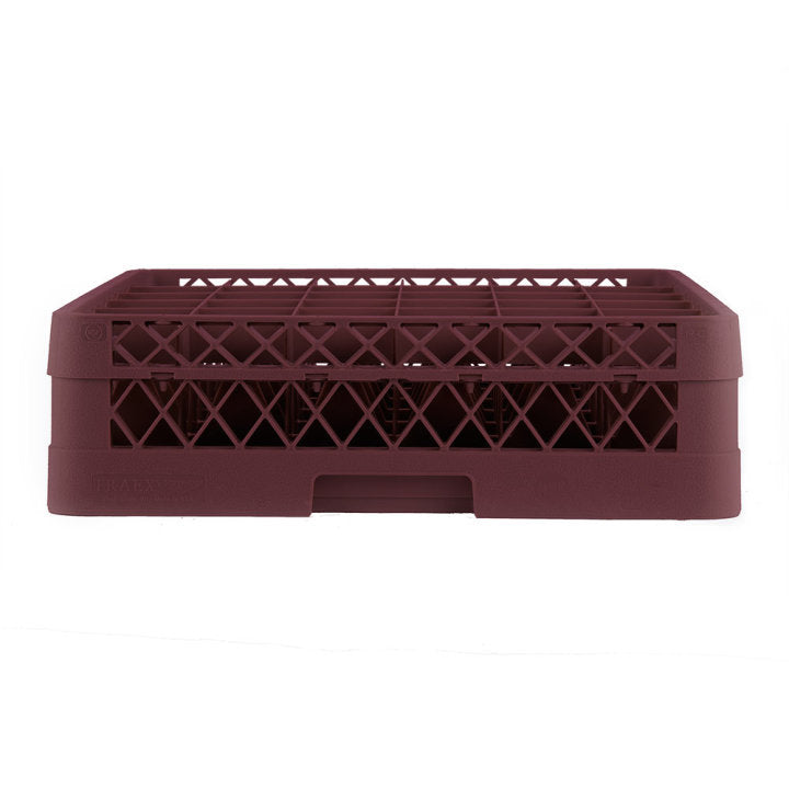 Vollrath 36-Compartment Burgundy Glass Rack - Commercial Bar Storage Organizer for Wine, Beer, and Cocktail Glasses - Perfect for Restaurants, Bars, and Home Bars