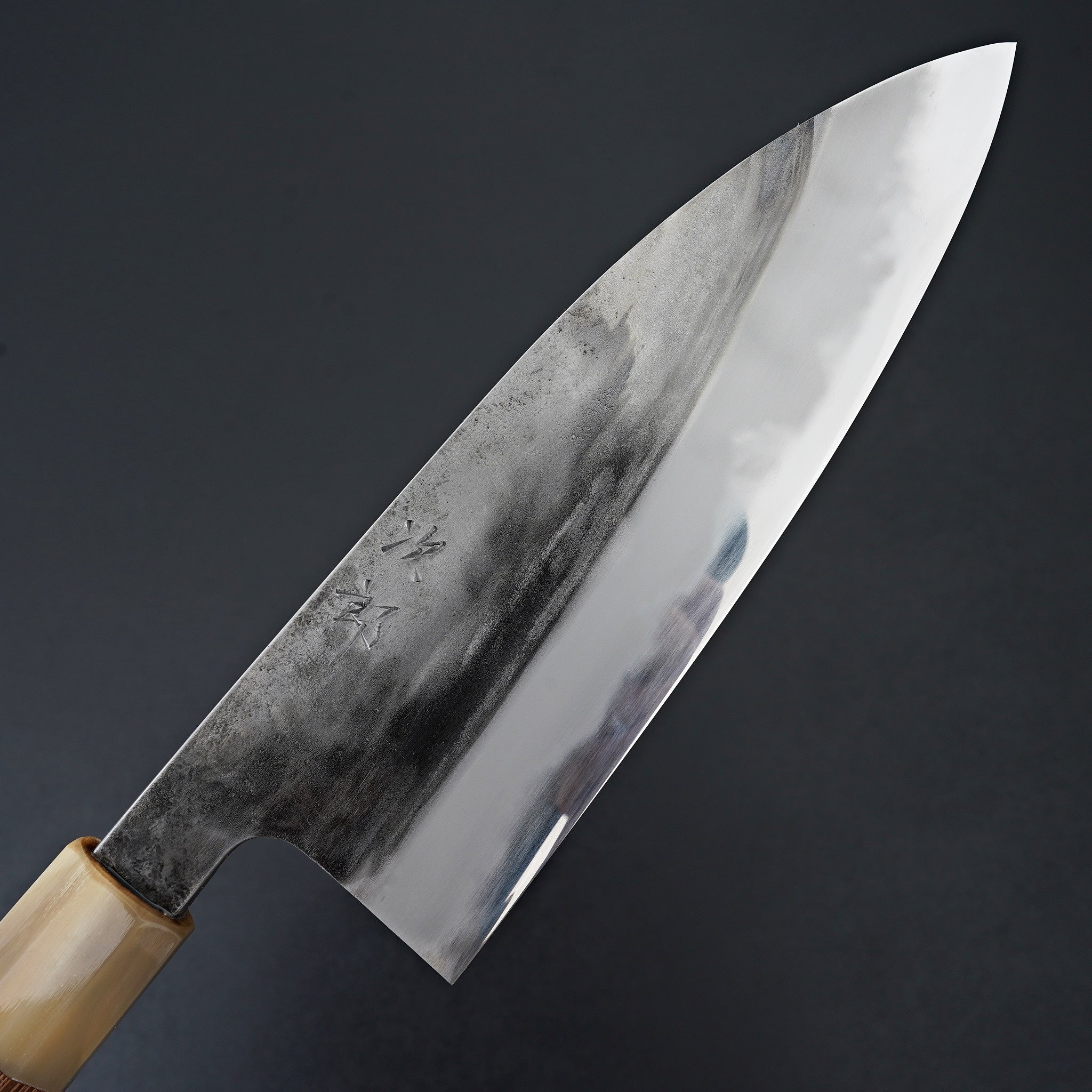 Premium Jiro Tsuchime Wa Santoku 180mm Japanese Chef Knife with Taihei Tagayasan Handle - Perfect for Slicing, Dicing & Precision Vegetable Cutting in Professional Kitchens & Home Cooking