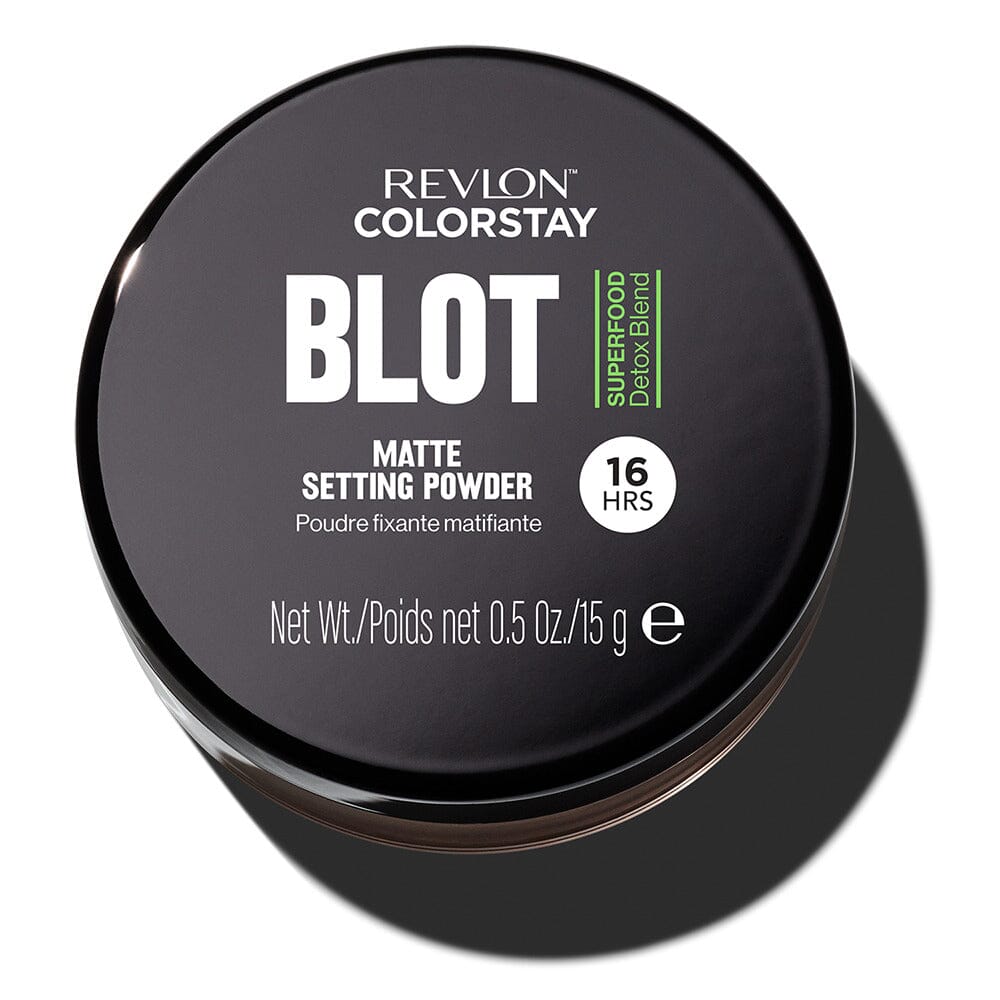 Revlon Colorstay BLOT Setting Powder - Universal Shade, 15g | Oil Control & Matte Finish for All-Day Makeup | Perfect for Oily Skin & Hot Weather