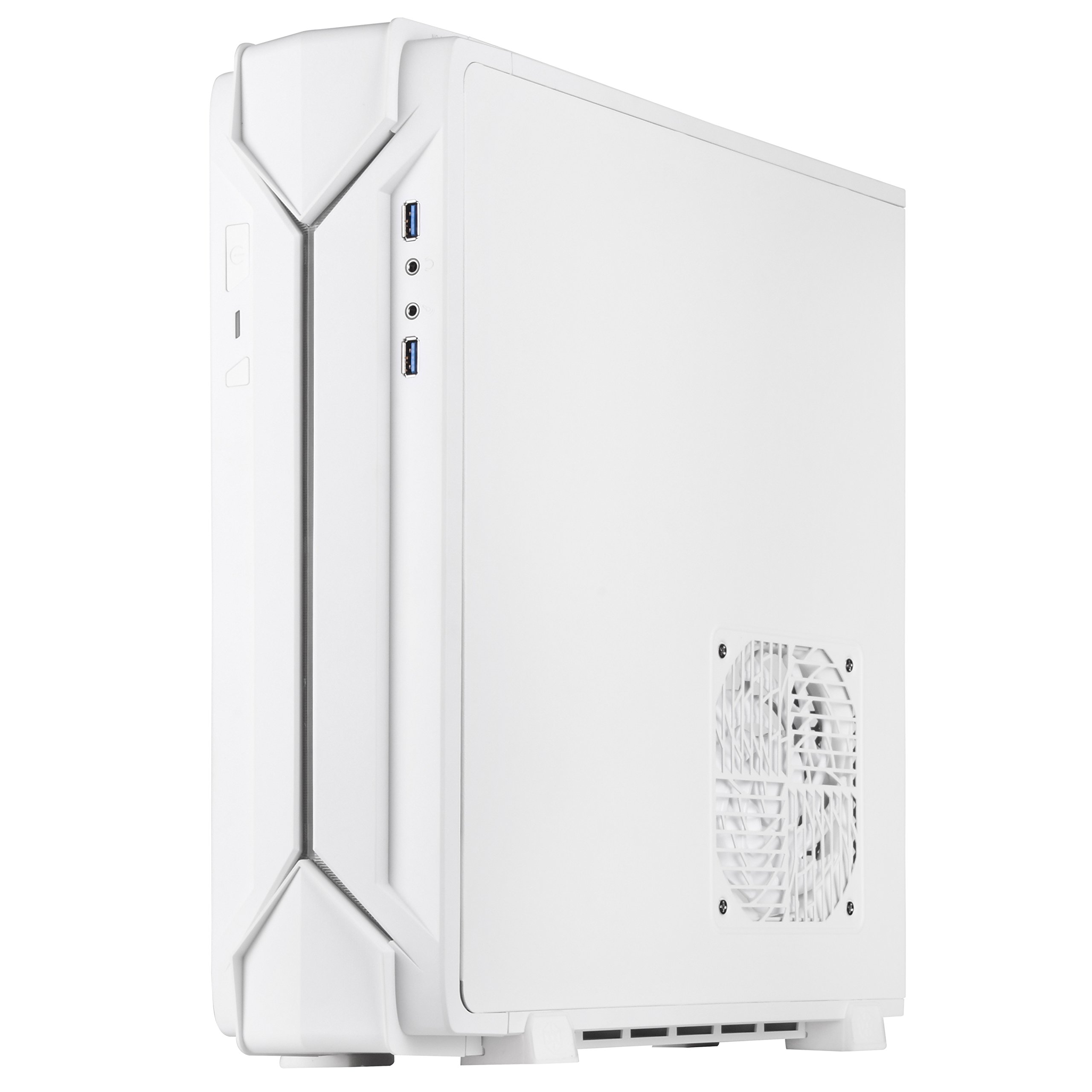 Silverstone SST-RVZ03B-ARGB Mini-ITX Gaming PC Case with ARGB Lighting - Compact Black Computer Case for Small Form Factor Builds | Perfect for Home Gaming, Streaming & VR Setups
