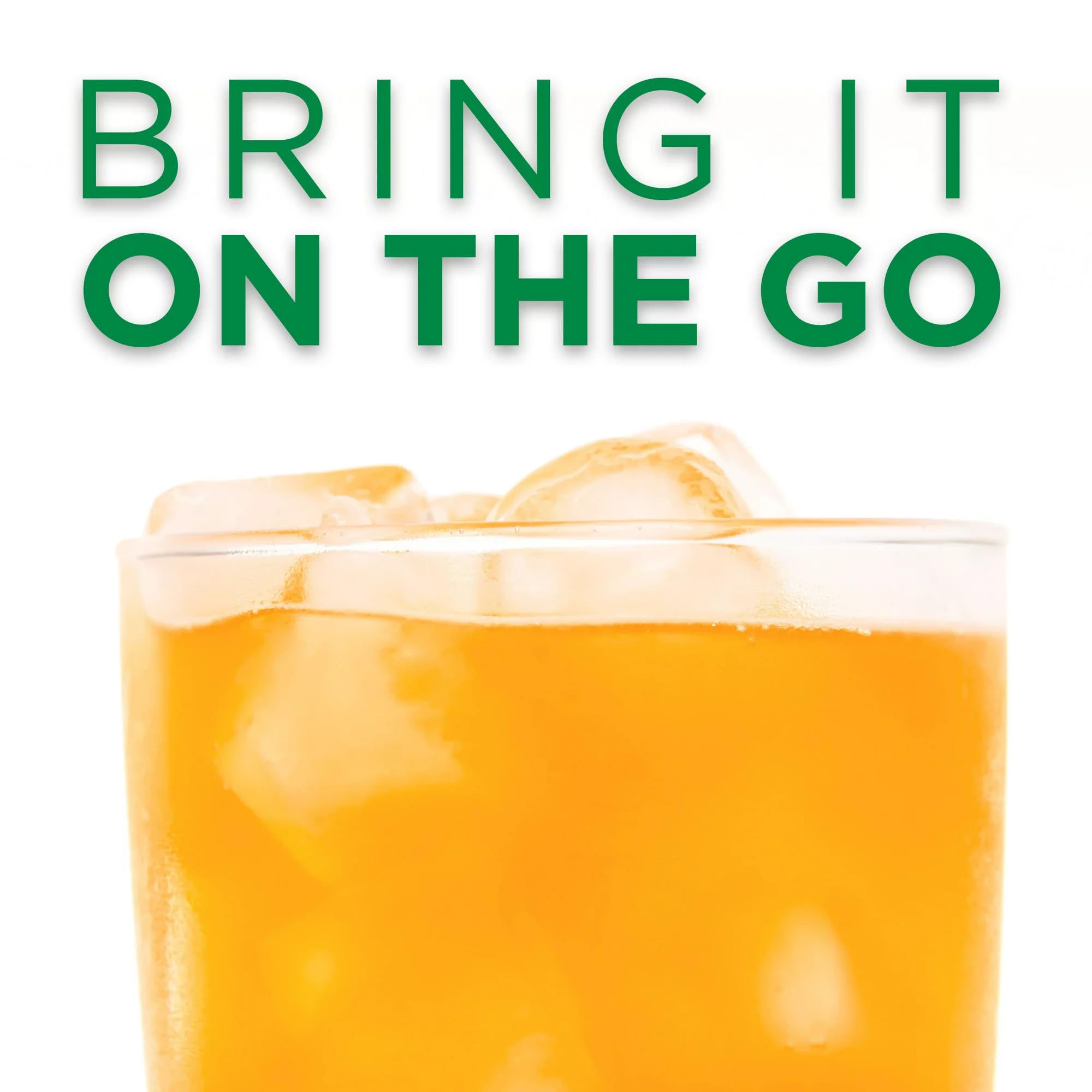 Tang On The Go Singles Drink Powder Mix - Orange Flavor, 6 Count Packets - Perfect for Travel, Camping & Quick Refreshment On The Move