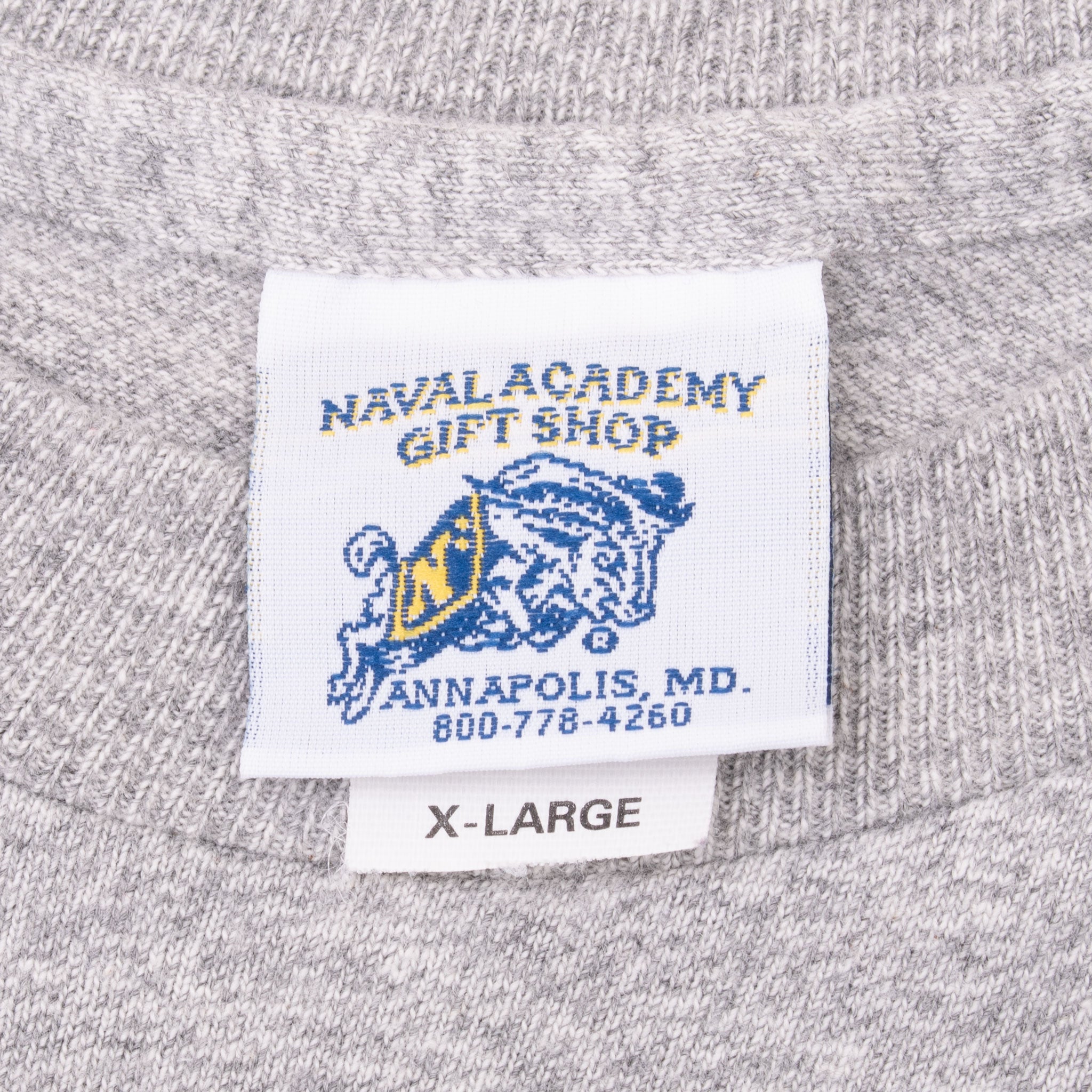 Vintage US Navy Grey T-Shirt 1990s XL - Authentic Made in USA Military Tee for Men - Perfect for Casual Wear, Vintage Collections & Patriotic Outfits