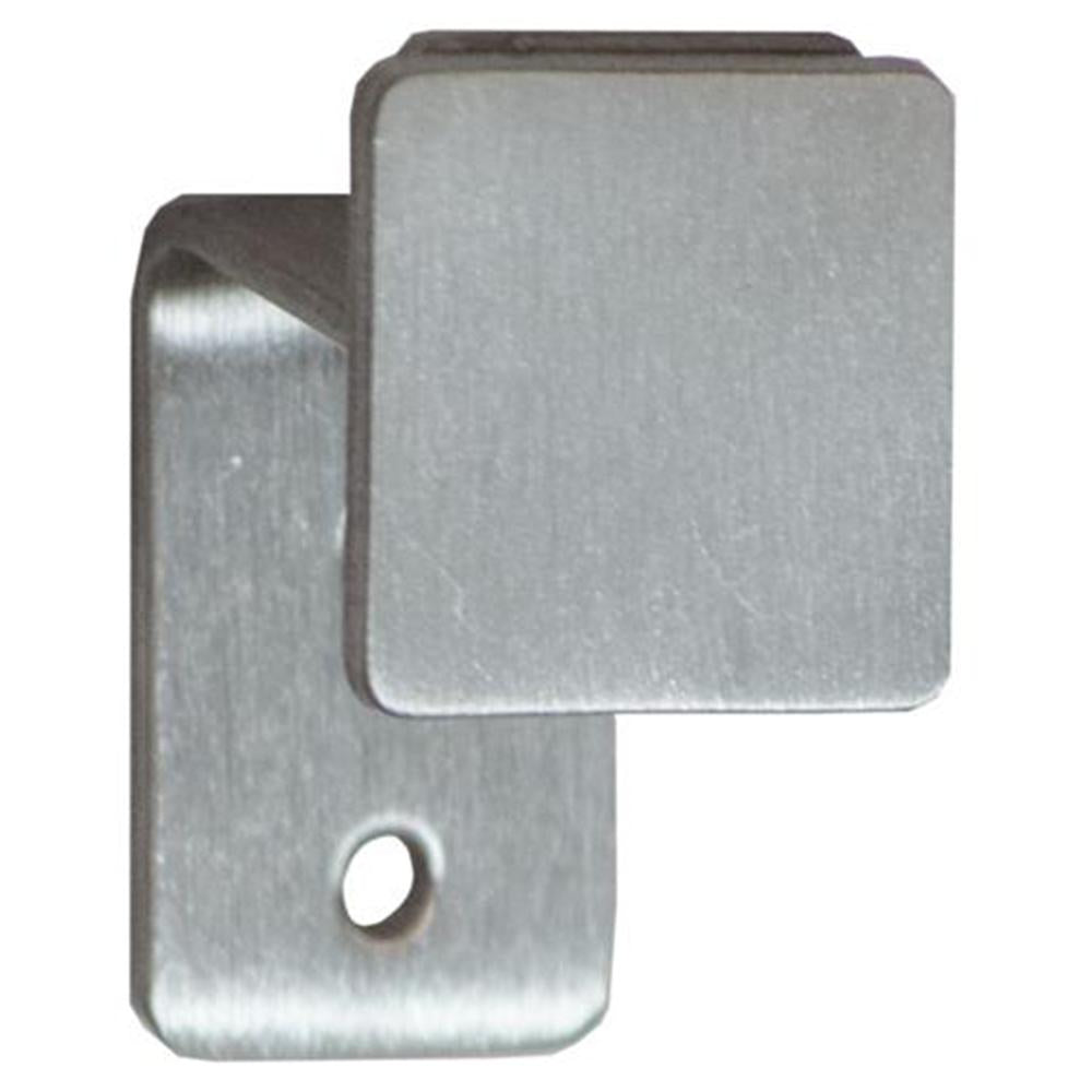 ASI 8425 Single Surface Mounted Clothes Hook - Satin Finish for Hanging Coats, Hats & Bags in Closet, Bathroom or Entryway