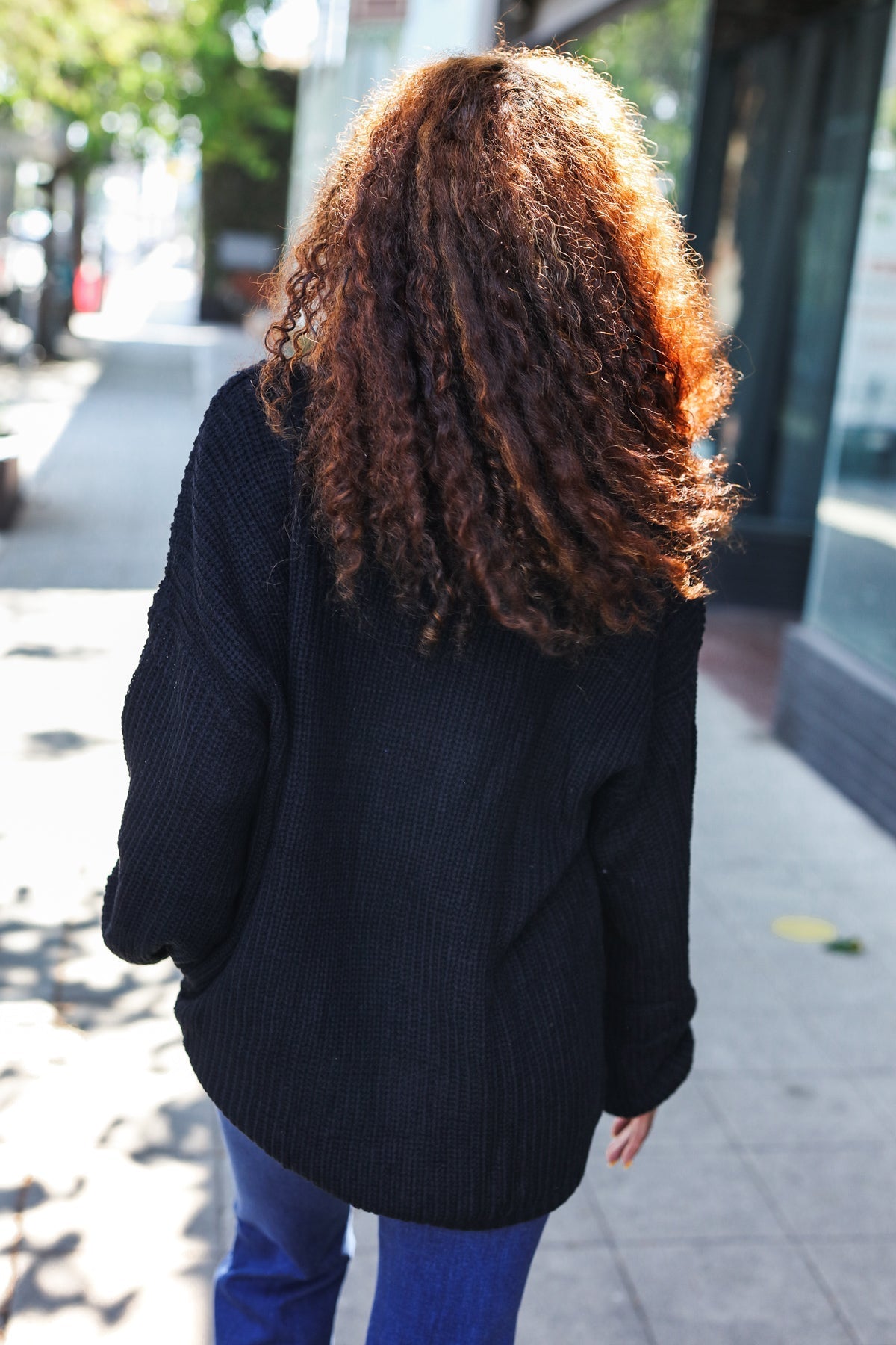 Spooky Black Embroidered Chunky Sweater for Women | Halloween Sweater | Gothic Knit Pullover | Cozy Fall & Winter Fashion | Perfect for Halloween Parties, Casual Outfits, and Cold Weather