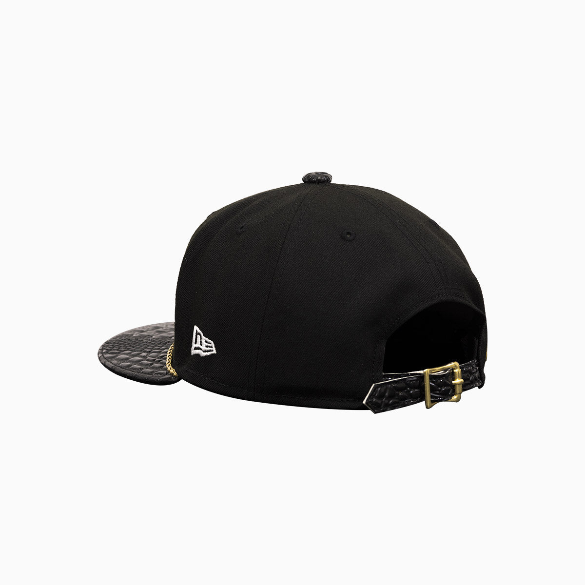 Breyer's Buck 50 New Orleans Saints Leather Visor Hat - NFL Football Fan Gear for Game Day & Outdoor Activities