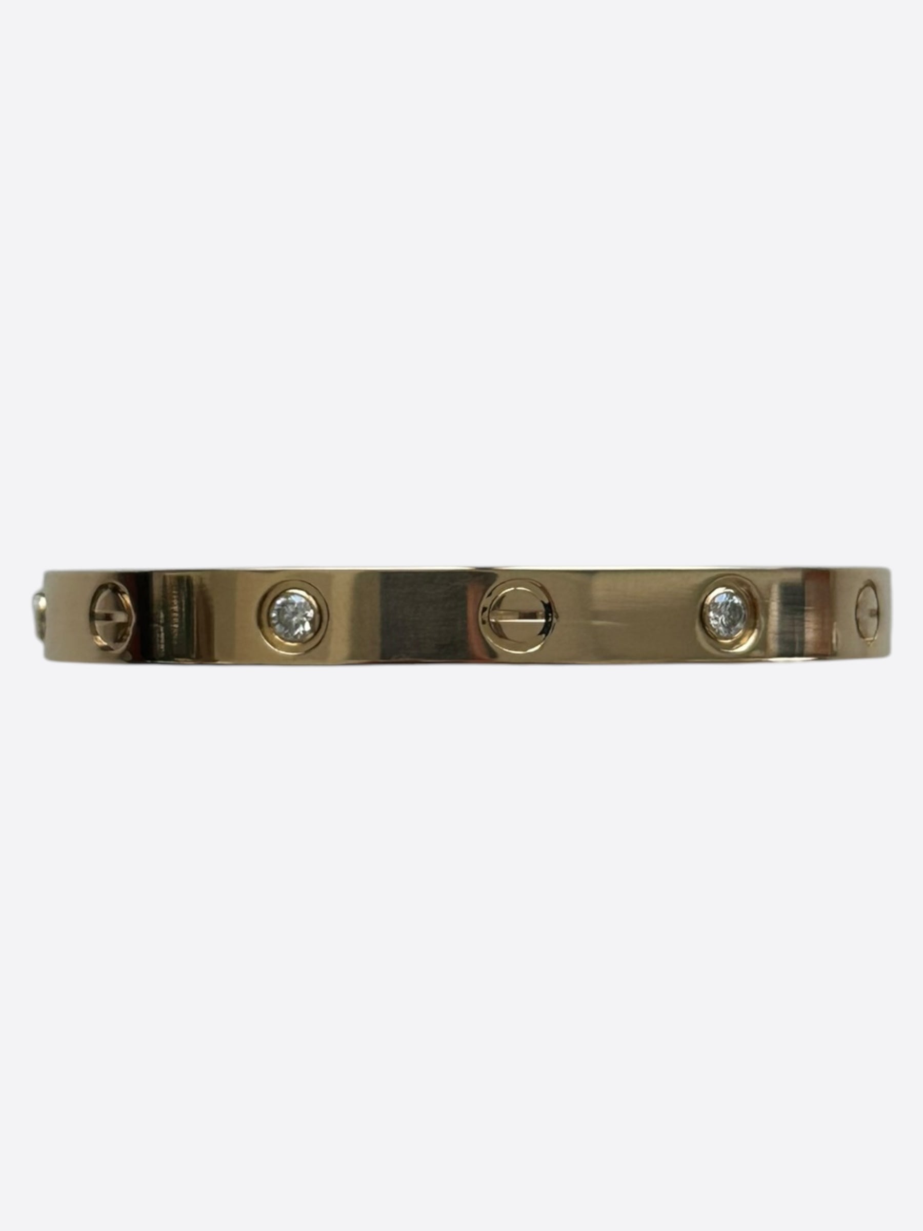 Cartier Love Bracelet in 18K Yellow Gold with Diamonds - Luxury Jewelry for Women, Anniversary & Wedding Gift, Perfect for Special Occasions