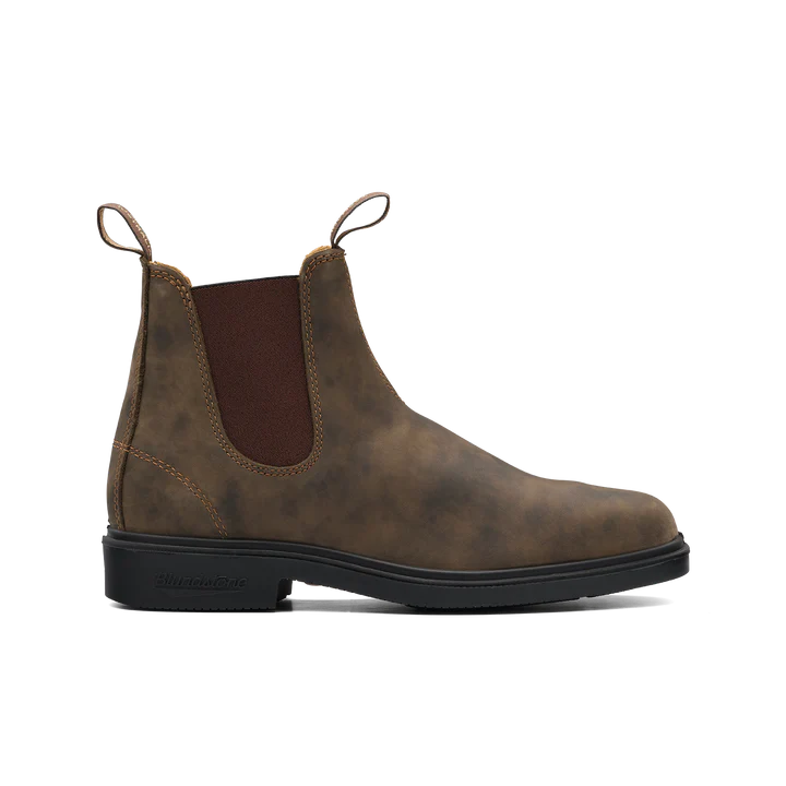 Blundstone 1306 Rustic Brown Leather Chelsea Boots - Comfortable & Stylish Dress Boots for Men & Women | Perfect for Work, Casual Outings & Outdoor Adventures