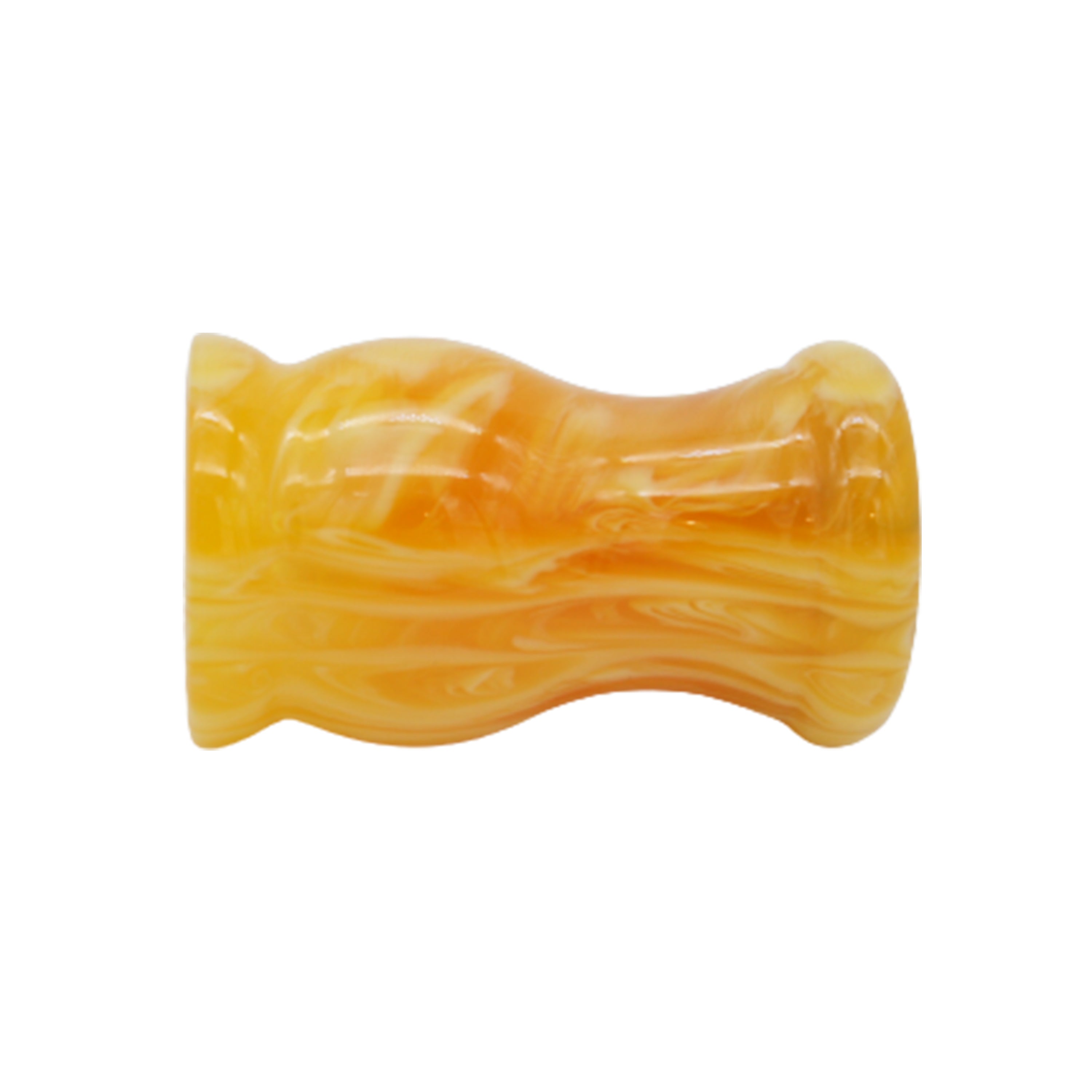 Premium Amber Handcrafted Shaving Brush Handle for Wet Shaving - Fits 24mm & 26mm Knots - Perfect for Traditional Wet Shaving & Grooming Gifts