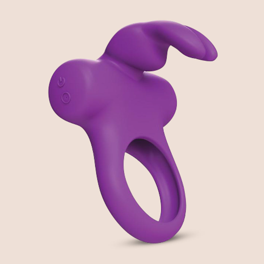 VeDO Frisky Bunny - Rechargeable Vibrating Cock Ring for Men | Enhanced Pleasure & Stimulation | Perfect for Couples Play & Solo Use